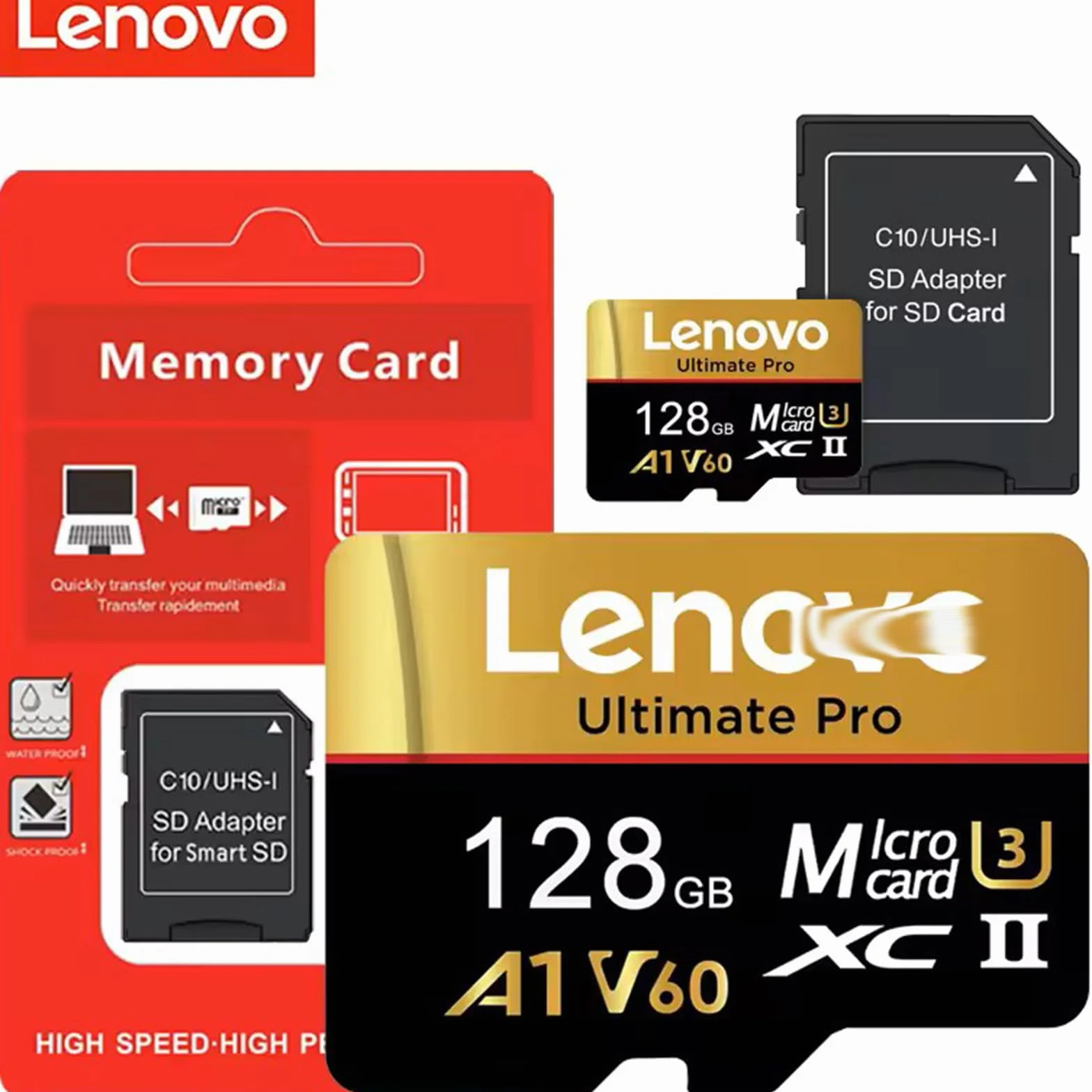 Micro sd Classe 10 XCII A2 V60 4k adatta a tutti i dispositivi professionale