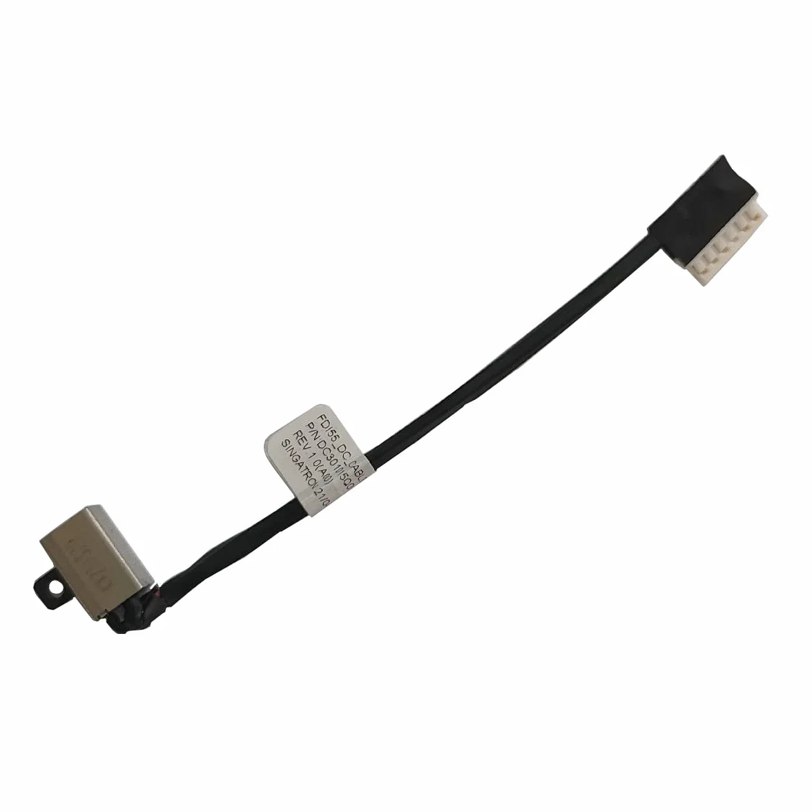 FDI55 - Cavo di ricarica DC Power Jack per Dell Inspiron 15-3405 15-3501 15-3505 15-5593 17-3793 Vostro 3500 3501 P90F P90F002 P120G 04VP7C DC301015T00 DC301016G00 (lunghezza:10 cm)