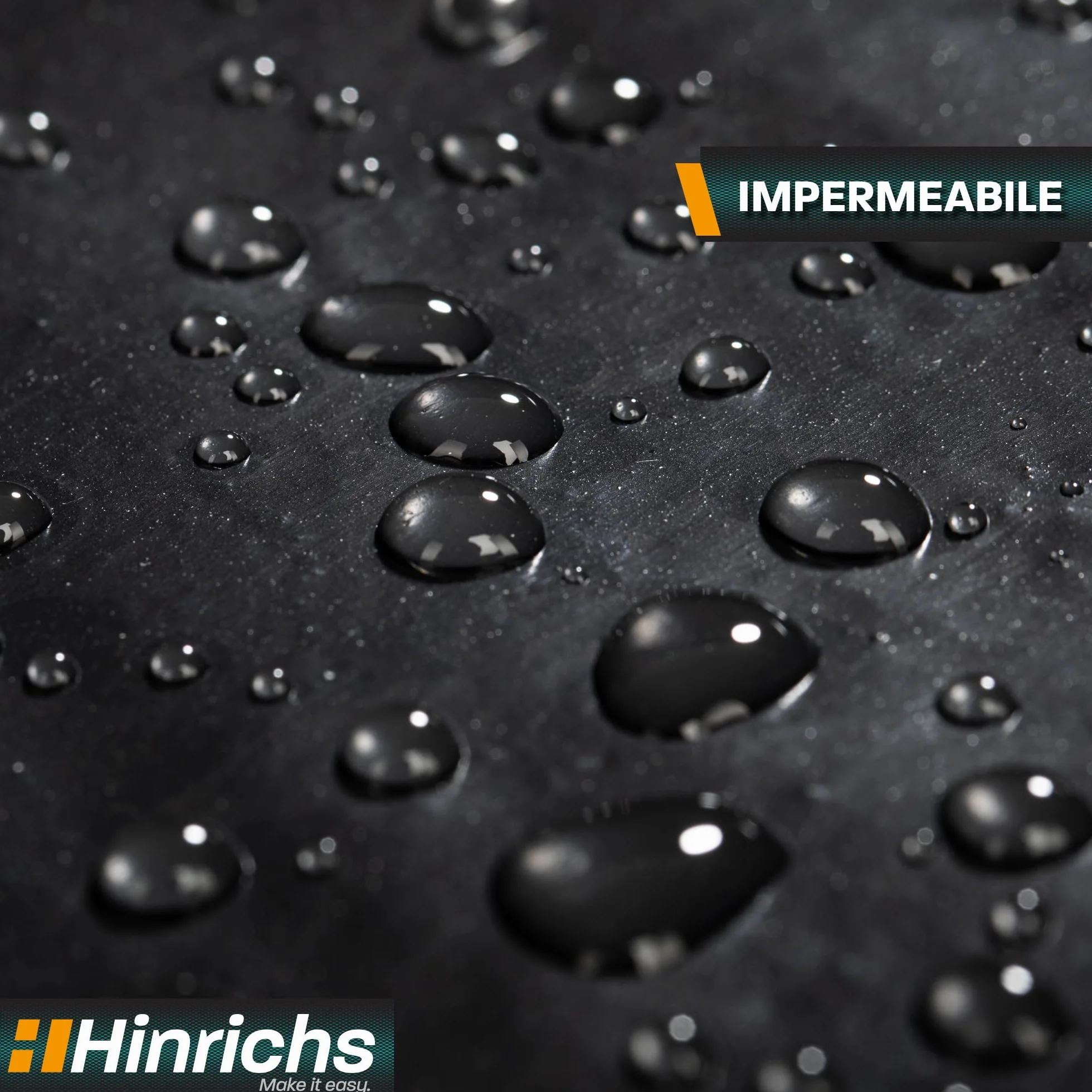 Hinrichs Sacchi Rifiuti 240 L Extra Resistenti 100 x 125 cm LDPE Riciclato 15 Pezzi