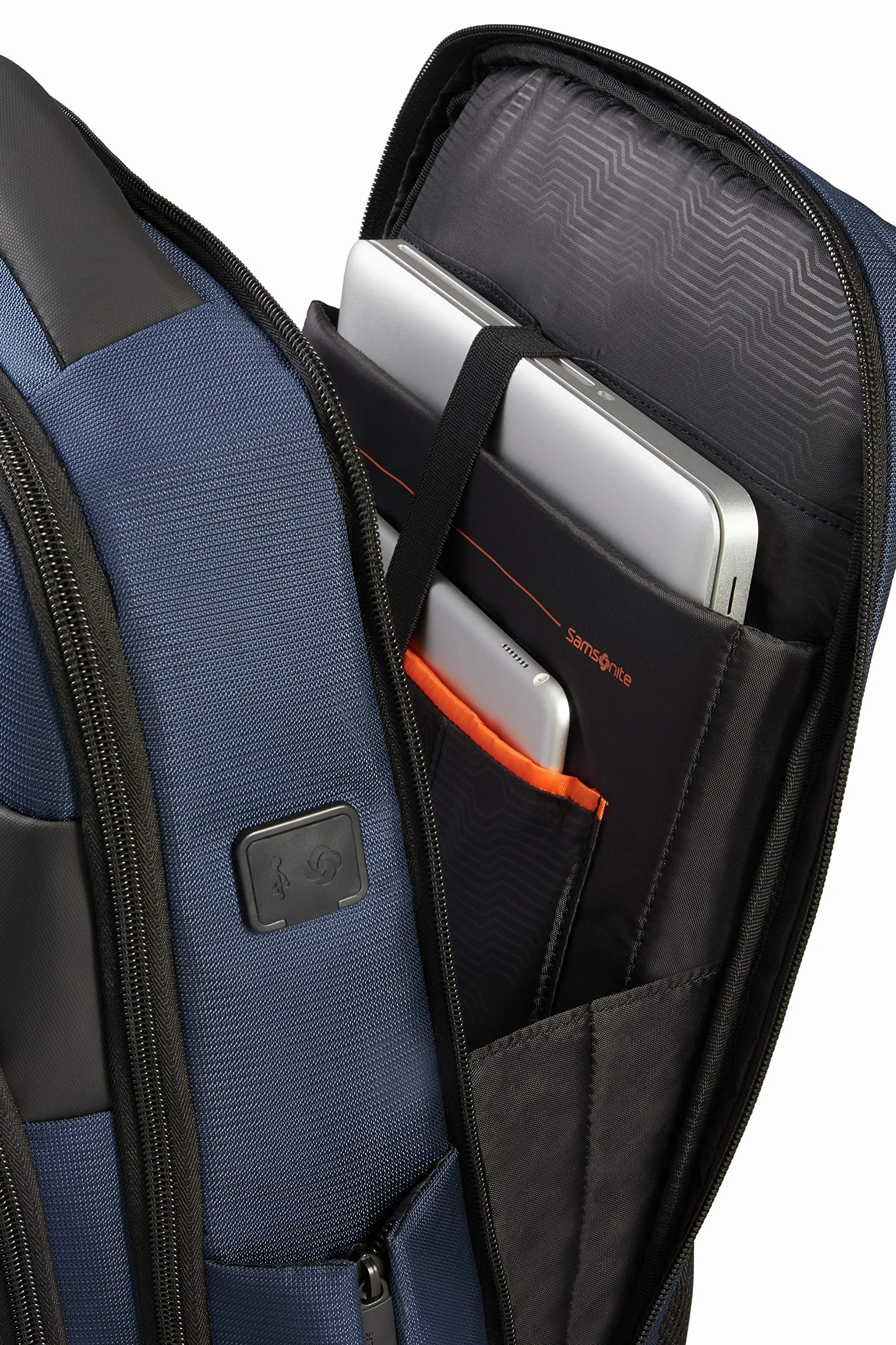 Samsonite MySight - Backpack laptop da 15,6 pollici, 43 cm, 19 L, blu (blu)