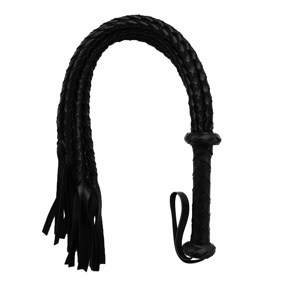 Roluck Frusta Sesso Hard BDSM Giocattoli Pelle Flogger Sculacciata Crop SM Bondage
