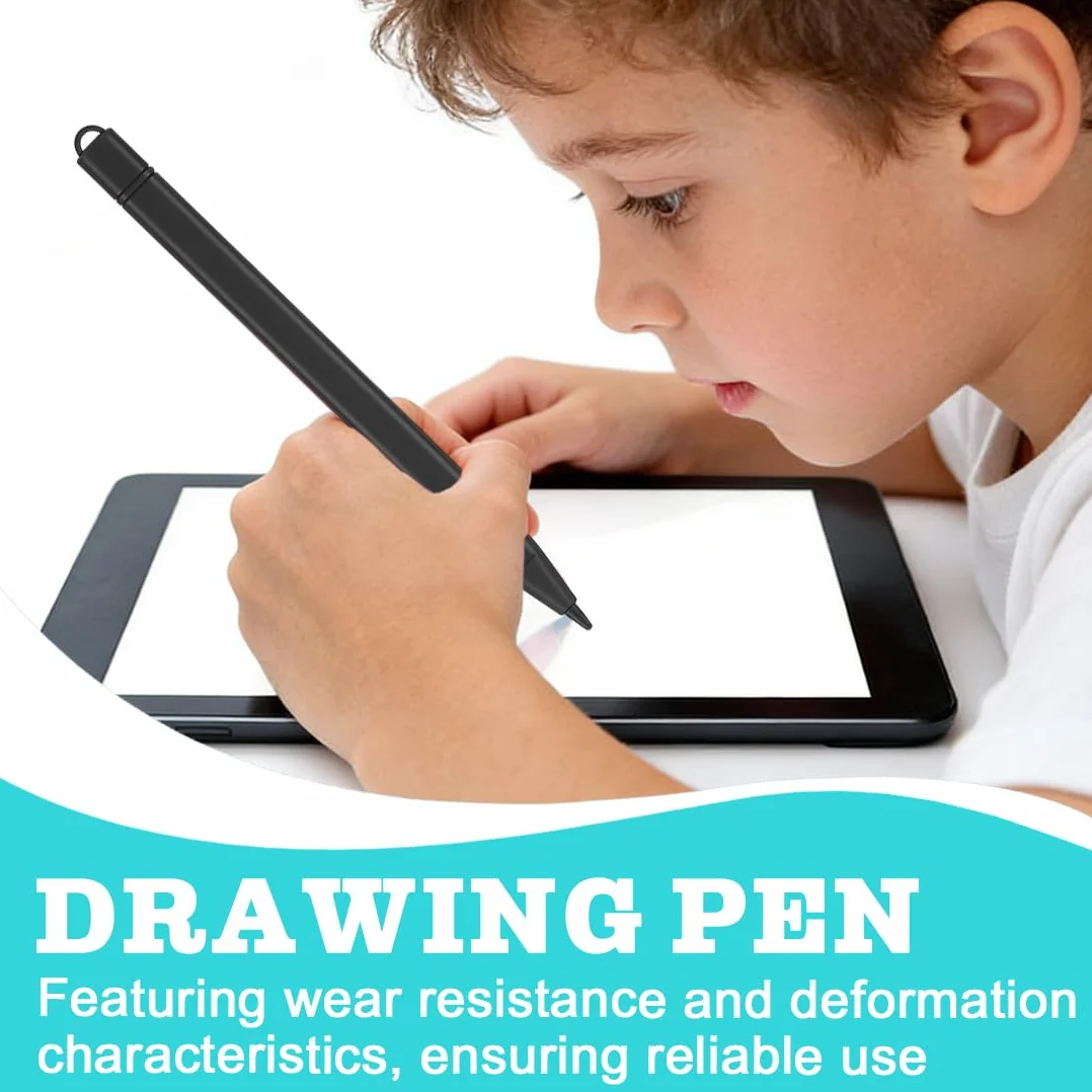 5 Pezzi Penna Di Ricambio Per Lavagna A Scrittura Lcd Penna Magnetica Per Bambini, Tavoletta Da Disegno E Nintendo 2Ds Xl In Plastica Multicolore 12 Cm Di Lunghezz