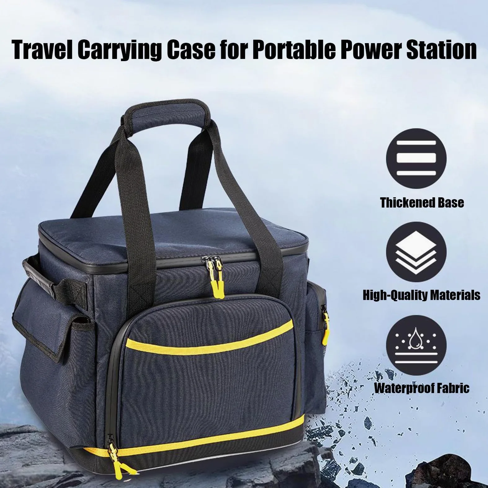 Borsa Porta Cavi Di Ricarica Organizer Per Accessori Antistatici E Antiurto | Custodia per Power Station Custodia Organizer In Tessuto Oxford Per Elettronica Da Viaggio