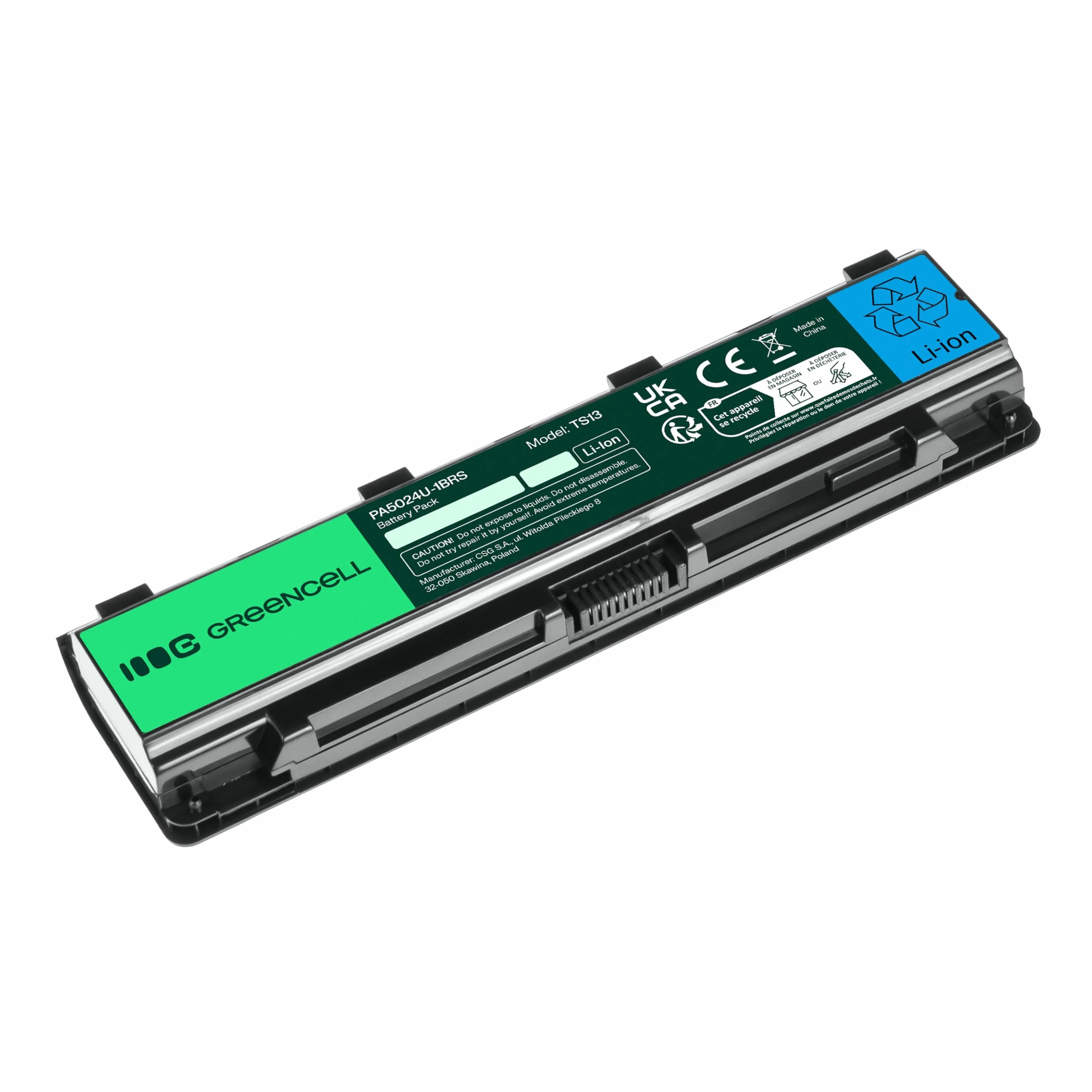 Green Cell Batteria Toshiba PA5024U-1BRS PABAS259 PABAS260 per Portatile Toshiba Satellite C850 C850D C855 C870 L850 L870 C855D C875 L850D L875 P875 C850-12R C850-178 C855-128 C855-12J