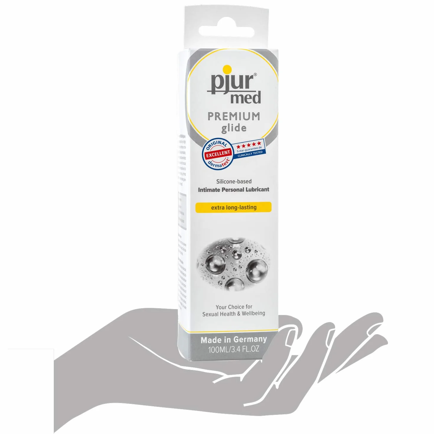 Pjur Med Premium (100ml) - Żel lubrykacyjny na bazie silikonu dla skóry wrażliwej i alergików