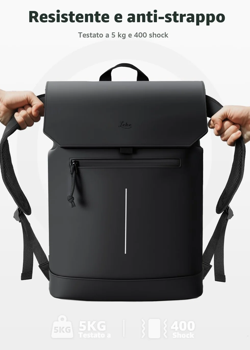 Zaino Porta PC Donna 15.6 Pollici – Elegante Zaino Università e Lavoro Donna,Impermeabile per Laptop con Design Moderno, Ideale per Viaggi, Ufficio e Scuola