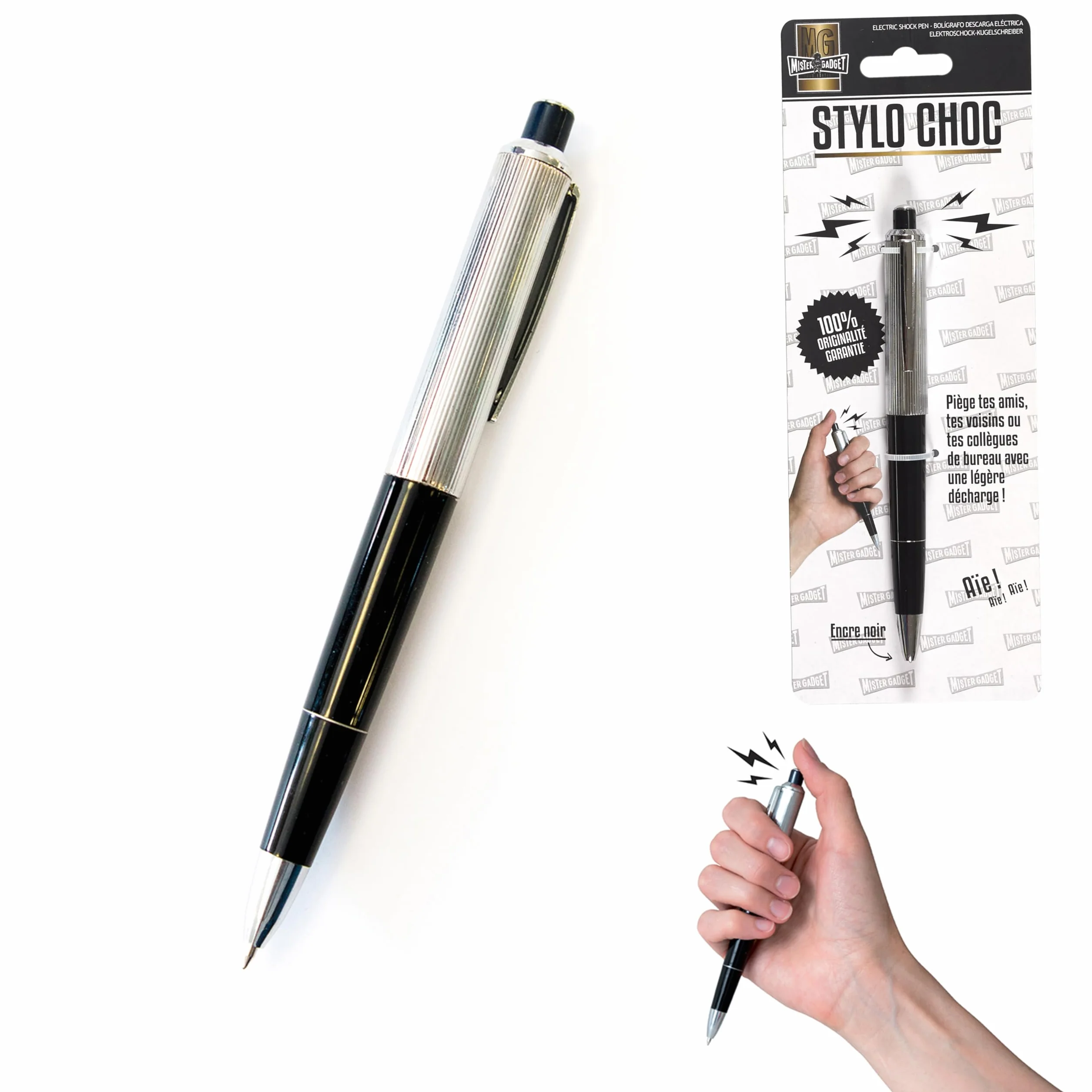 MISTER GADGET MG3007 Stylo Choc Elettrico Gadget