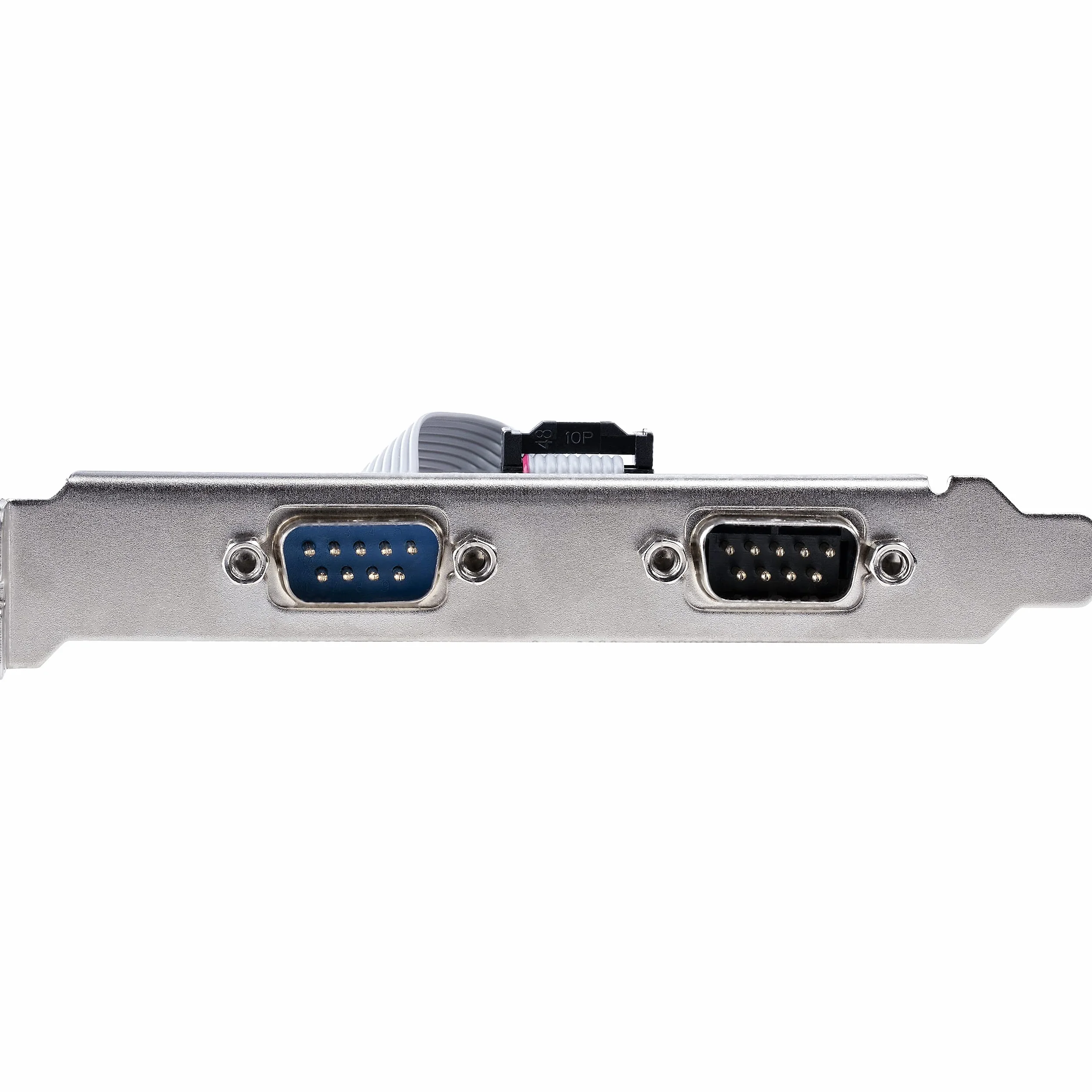 StarTech.com Scheda seriale PCI RS232 a 2 porte - Scheda di espansione/controller seriale PCI a doppia porta seriale DB9 - Staffe standard (installate) e a basso profilo - Windows/Linux (PCI2S5502)