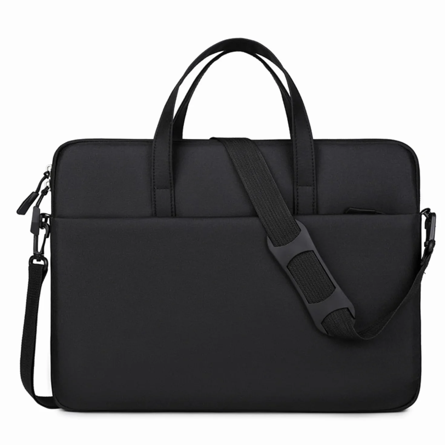Voarge Borsa a Tracolla per PC, Custodia per PC Computer Portatile, Valigetta Tessuto Idrorepellente, con Tracolla, Custodia per Viaggio, Lavoro, Ufficio, Scuola