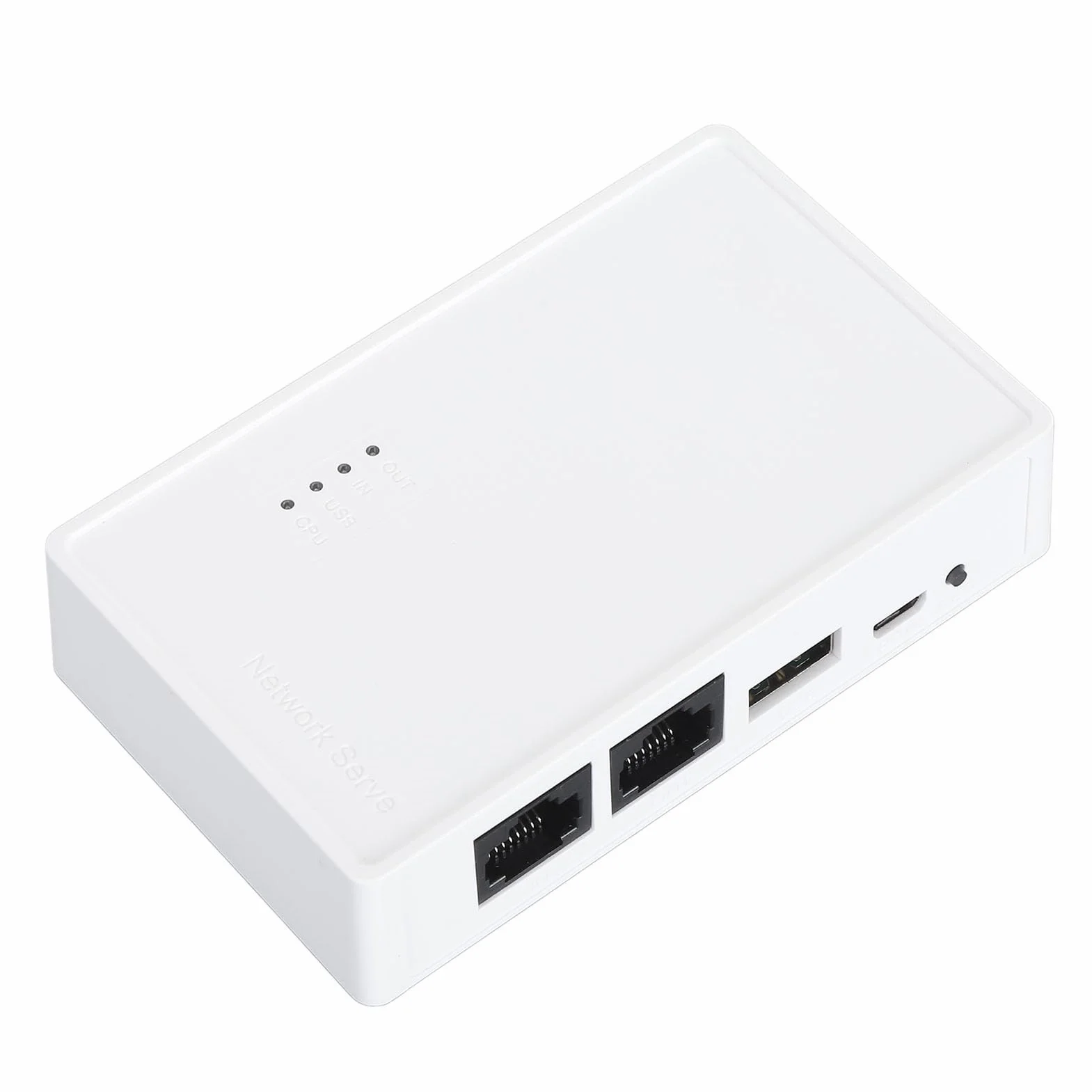 Server di stampa wireless USB Modalità autonoma wireless cablata Server di stampa USB 2.0 da 480 Mbps con bridge LAN 10/100Mbps per Windows/per stampanti OS X