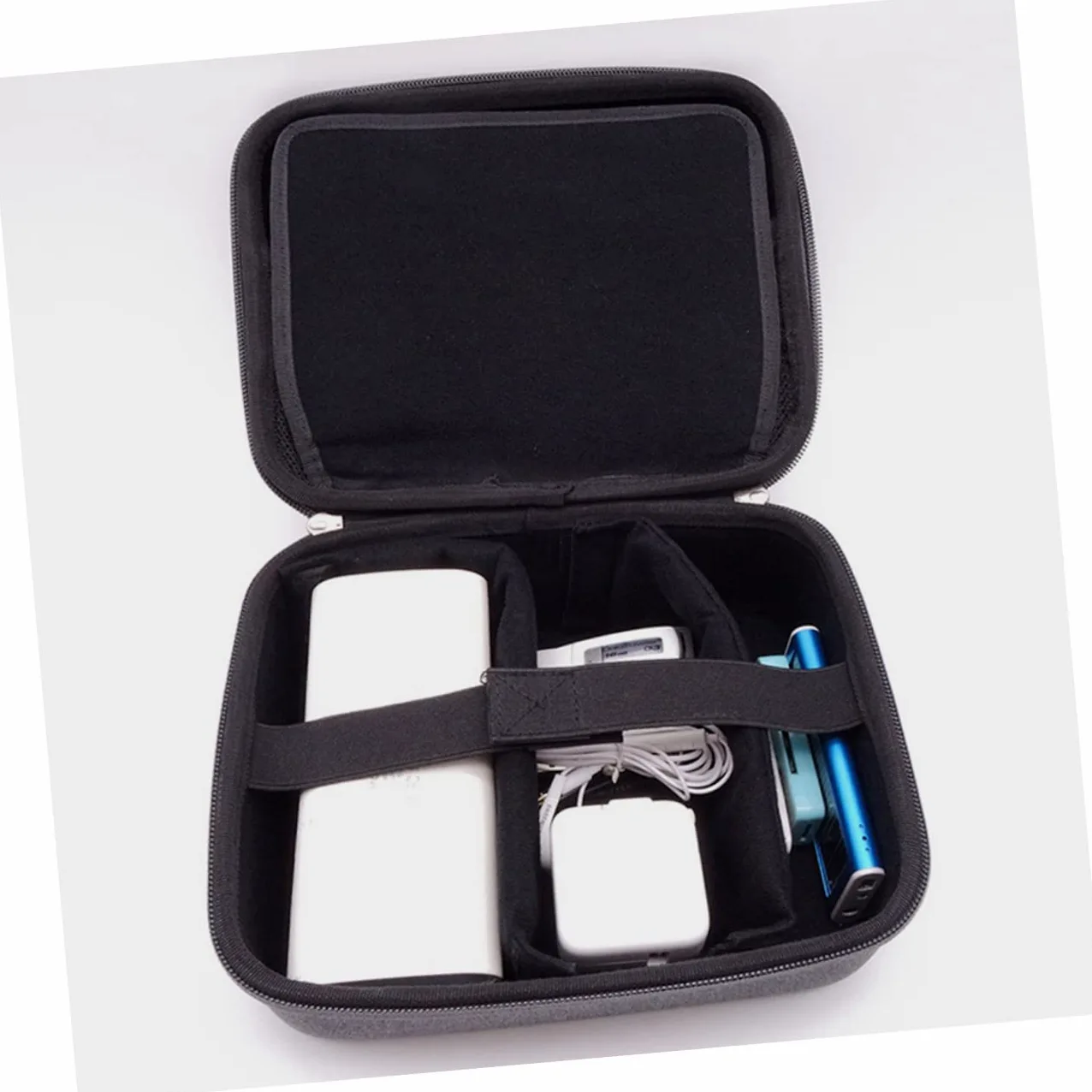 jojofuny Organizer Da Viaggio Per Cavi Elettronici Borsa e Oxford Accessori Elettronici Portatili Per Caricatori e Cavi Usb Design Compatto e Resistente