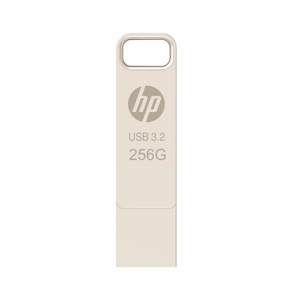 HP 256GB x206c USB OTG 3.2 Tipo-C/Tipo-A Unità Flash in Metallo, fino a 120MB/s in lettura
