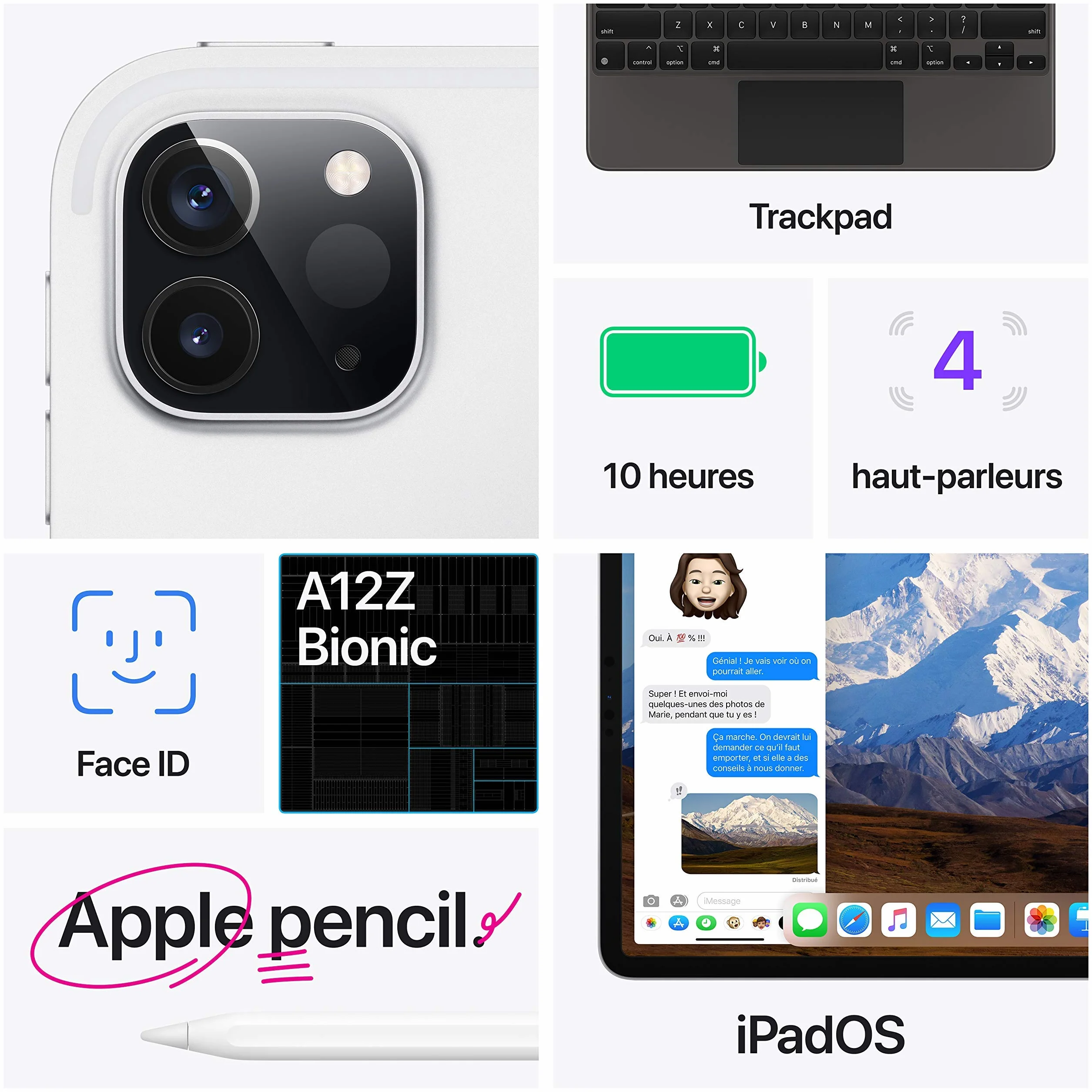 Apple 2020 iPad Pro 11-pollici Wi-Fi 128GB Grigio Siderale Ricondizionato