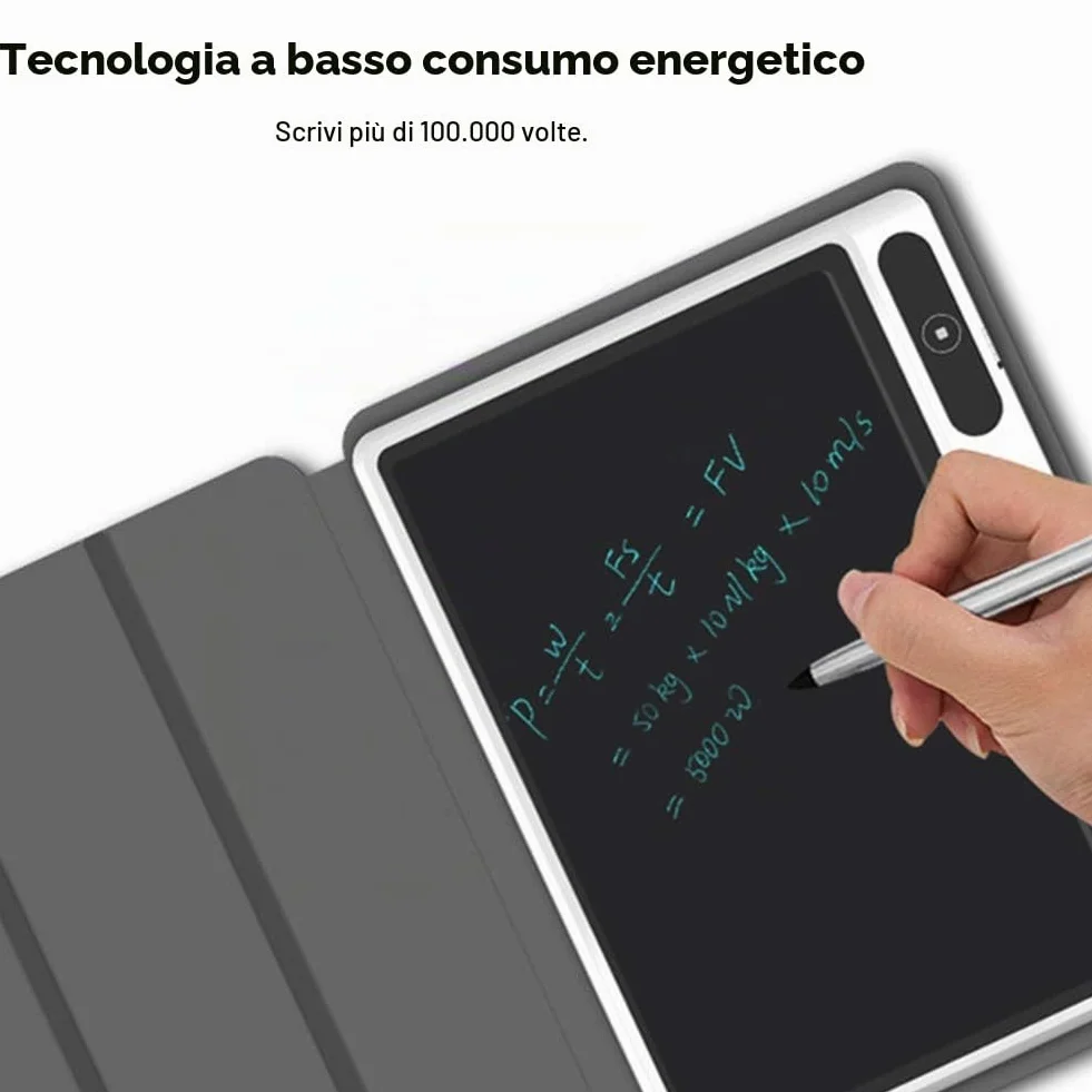 Lavagna da scrittura LCD a batteria 9 in, tavoletta da disegno Dital, taccuino intelligente digitale