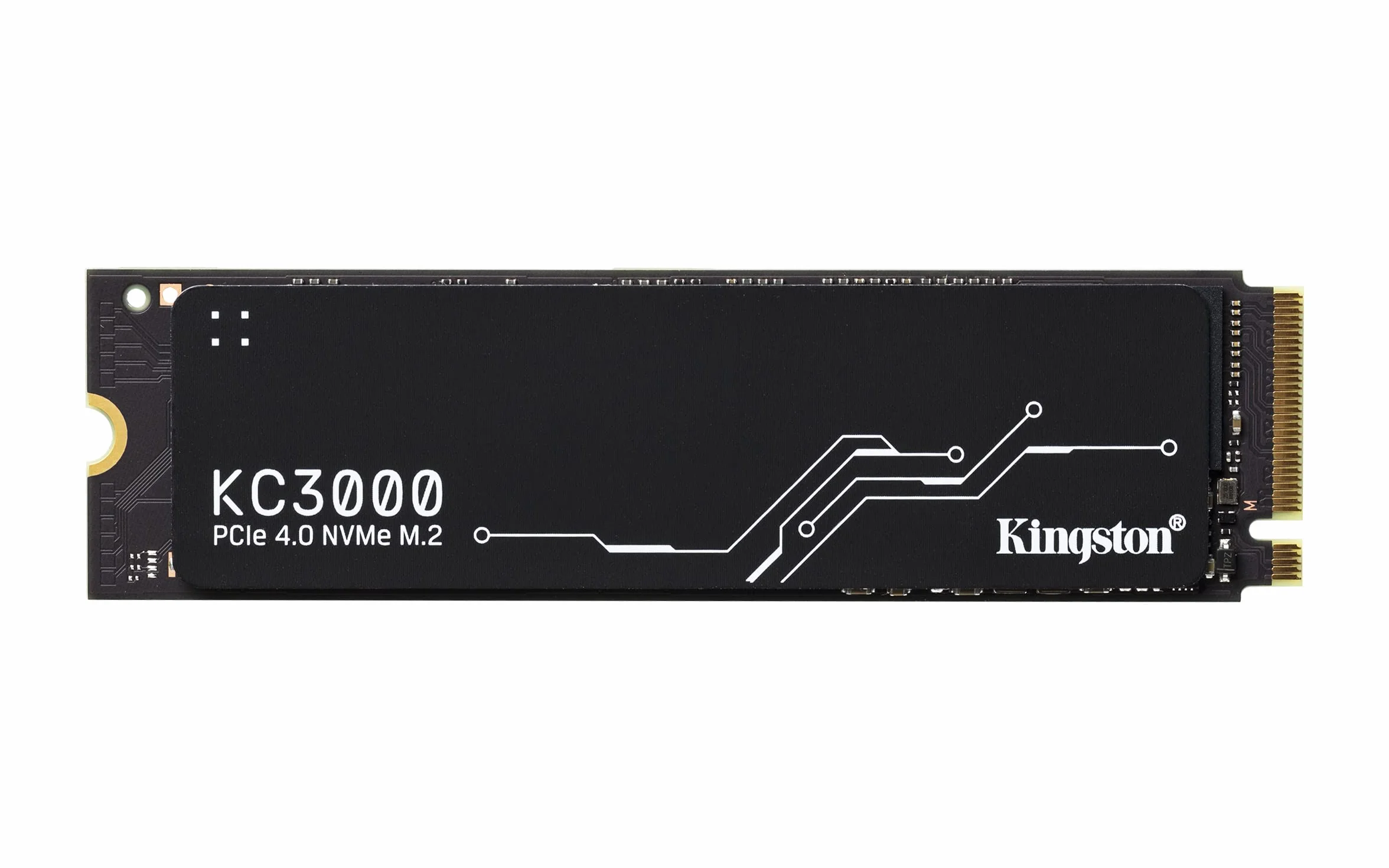 Kingston KC3000 PCIe 4.0 NVMe M.2 SSD - Storage ad alte prestazioni per PC desktop e laptop -SKC3000S/1024G