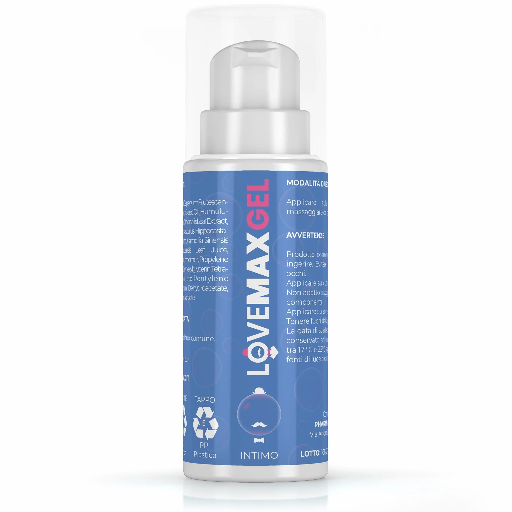 Gel stimolante per erezione uomo 30 ml forte e duratura