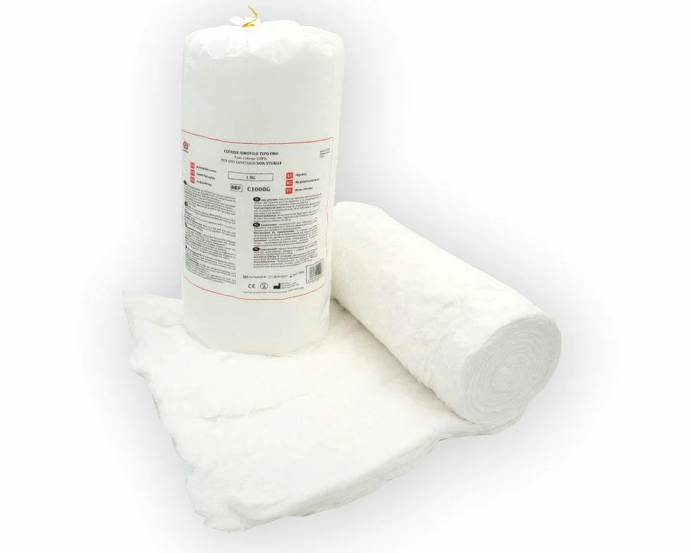 Cotone Idrofilo Arrotolato 1 kg