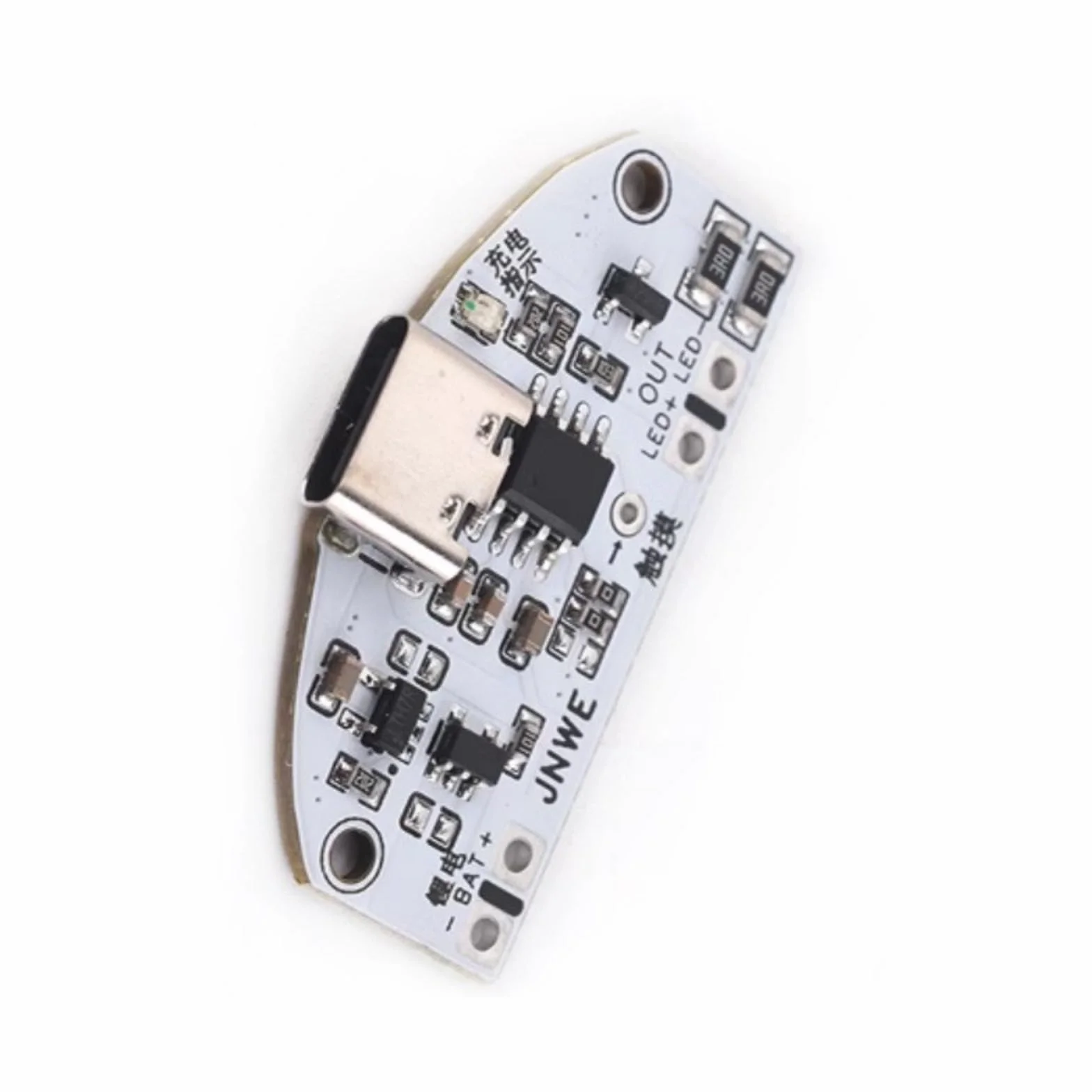 Compattamente Tipo C LED Modulo di Controllo Lampada Circuito Per Touch Luci Notturne Con Capacità di Ricarica USB Stepless Stepless Dimming Consiglio