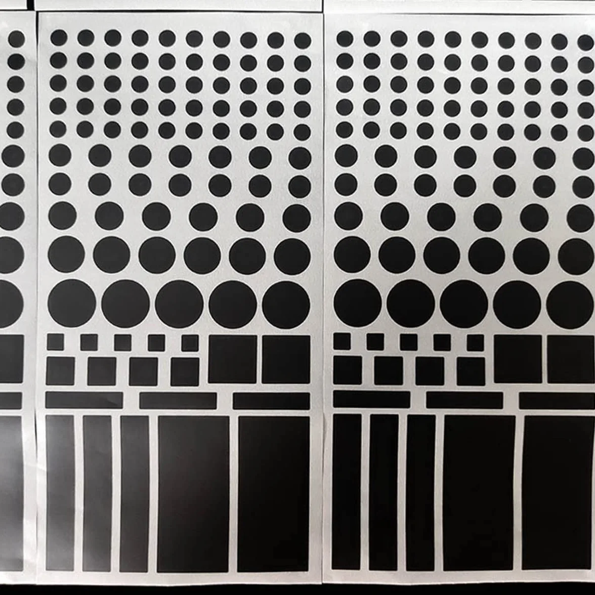 Pellicola Oscurante LED, Adesivo Blocco Luce, Foglio Attenuante Luminosità Dimming Light