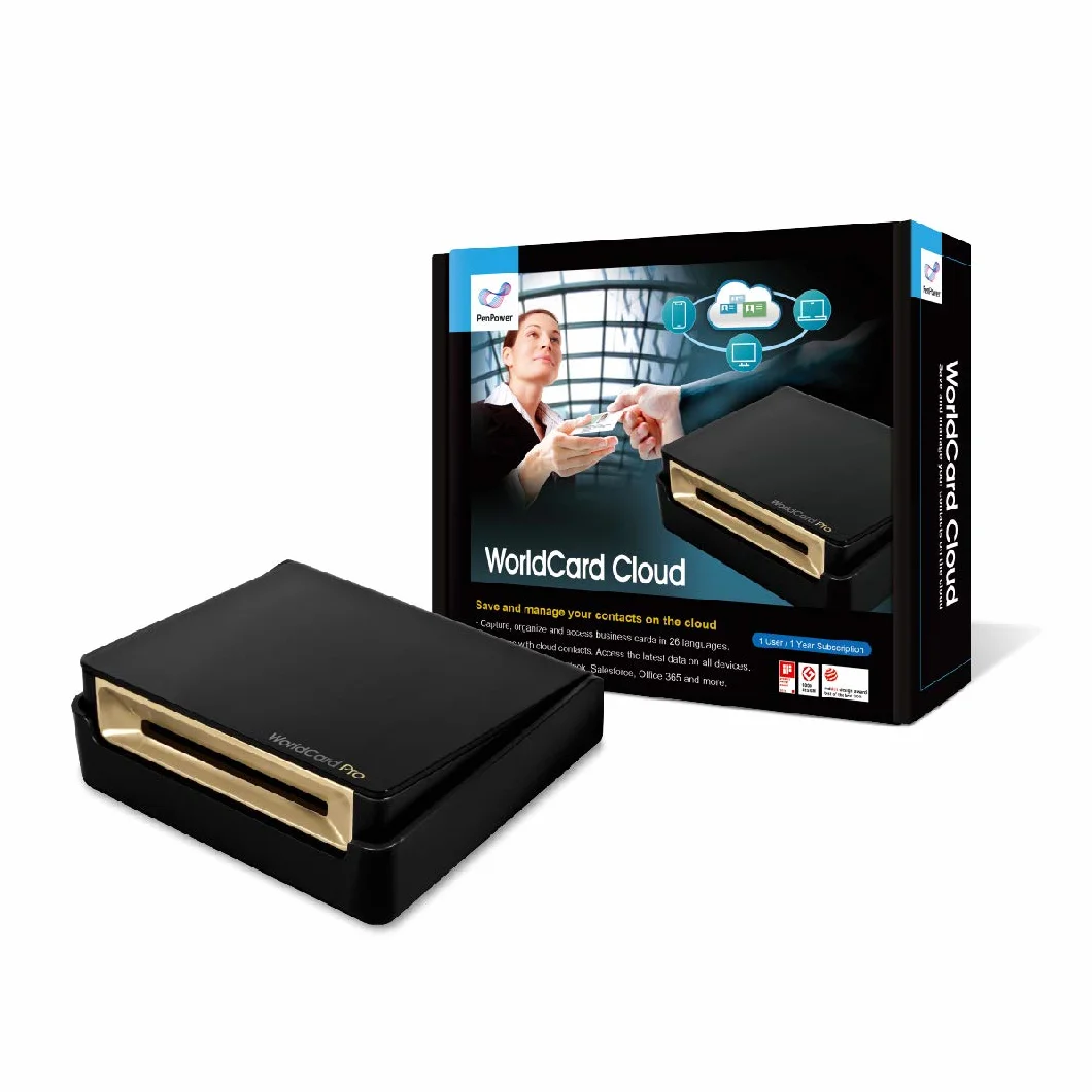 PenPower WorldCard Cloud 1 anno sottoscrizione 1 utente gestione contatti cloud