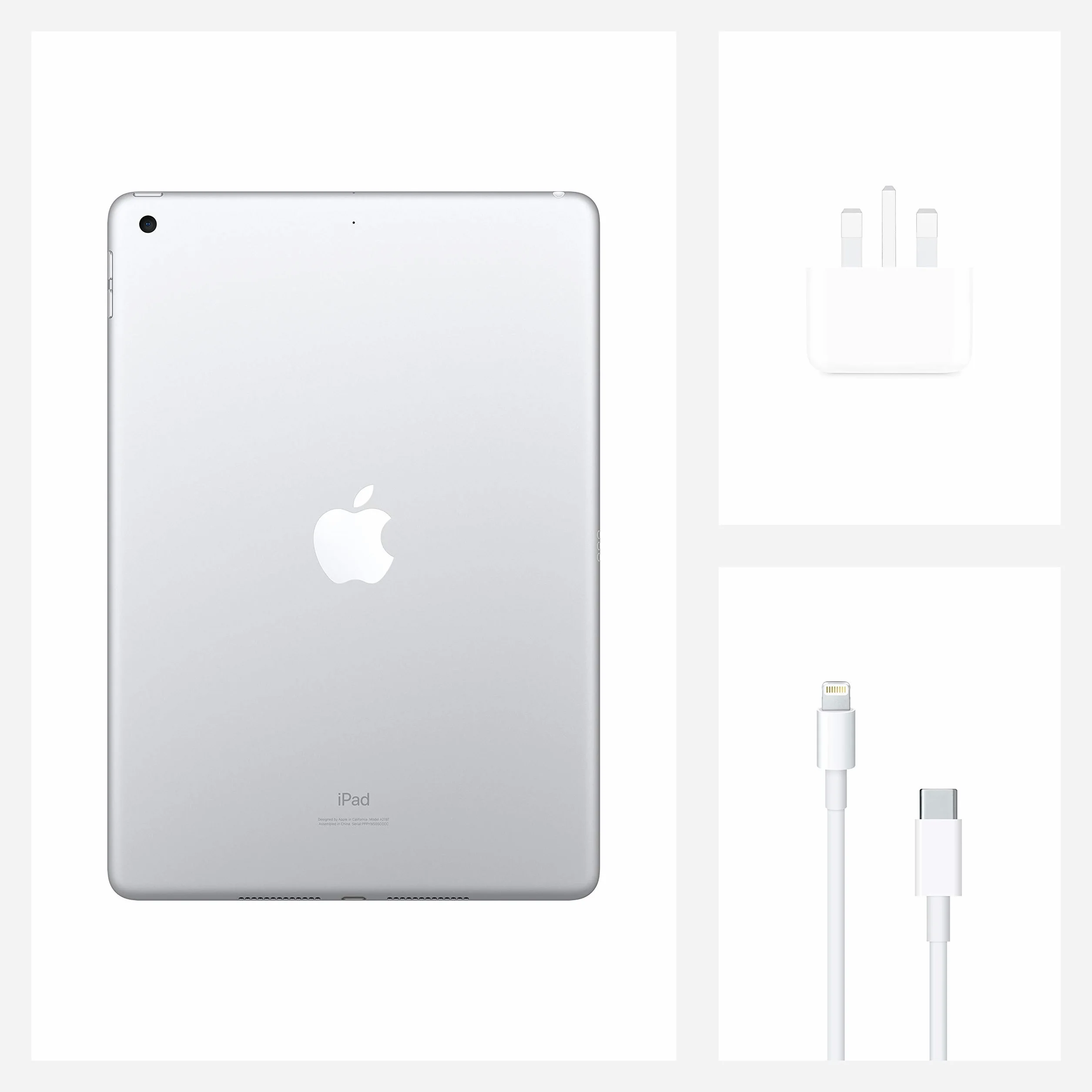 Apple iPad 10,2-pollici Wi-Fi 32GB Argento Ricondizionato