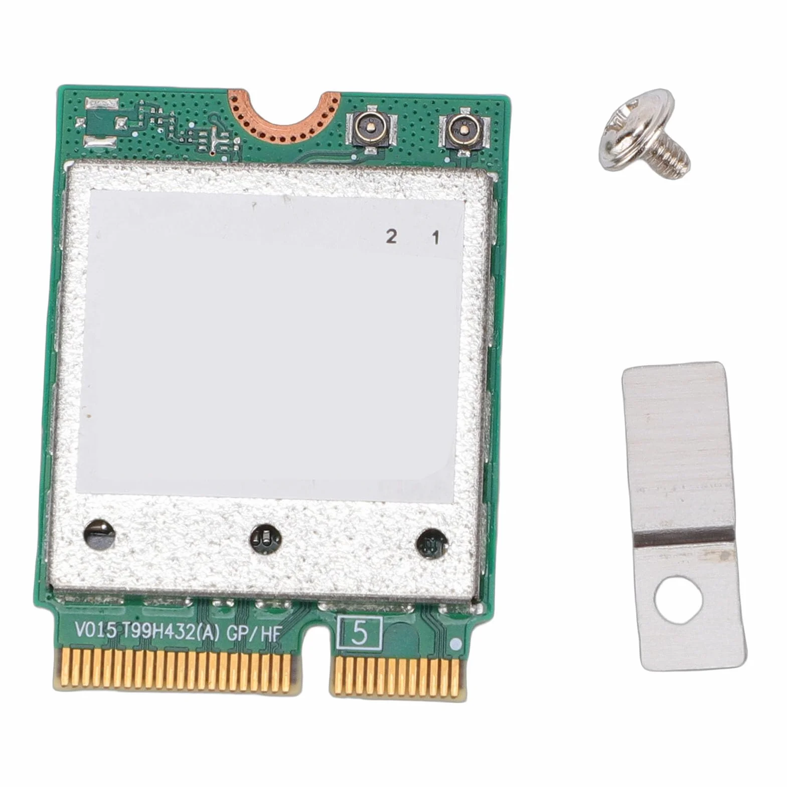 SIXRUN QCNCM865 Modulo Adattatore WiFi 7, Scheda di Rete Wireless M.2 NGFF, PCB Tripla Banda 2,4 GHz 5 GHz 6 5,8 Gbps 2x2 MU MIMO per 11 PC Laptop Gaming Streaming
