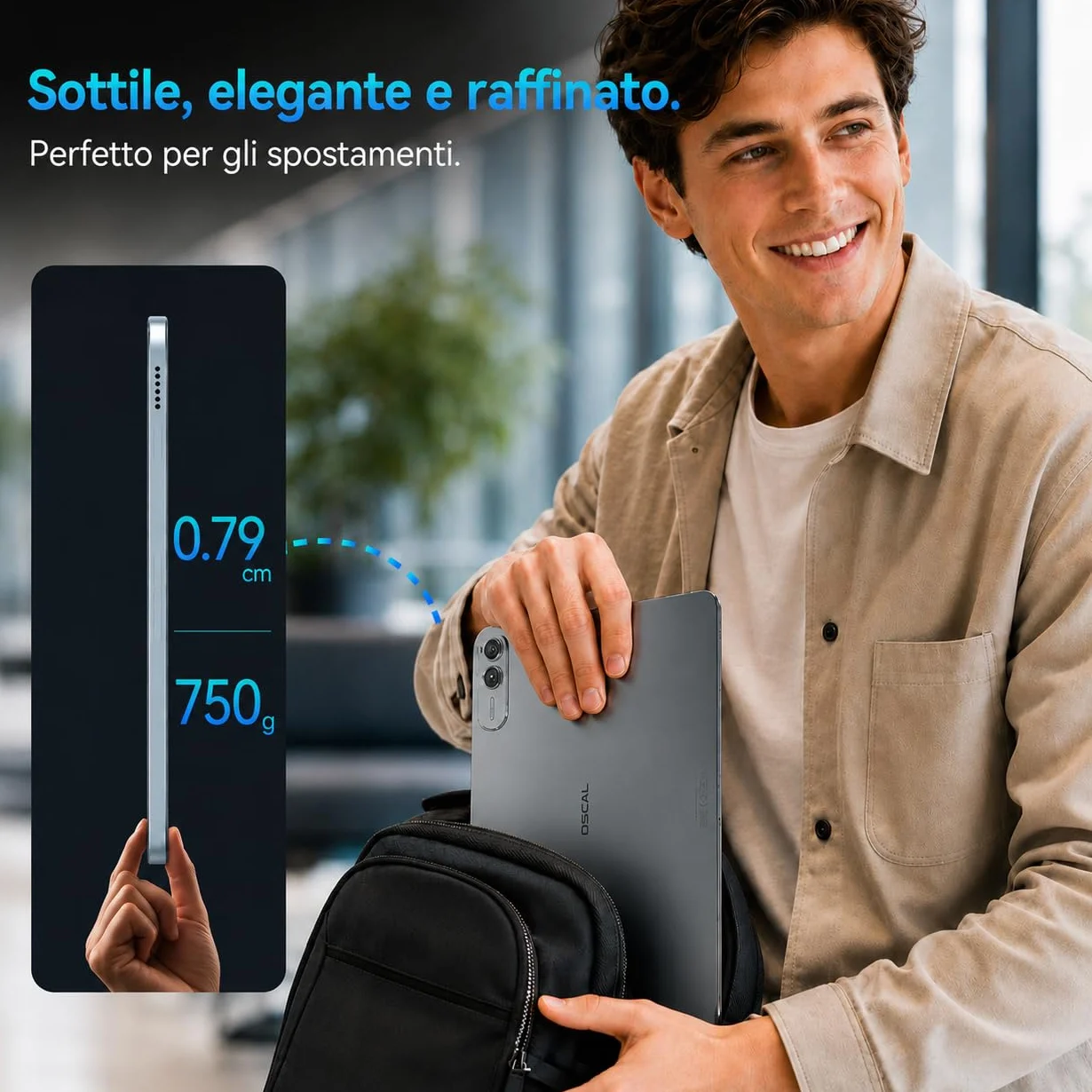 Tablet Android 16, 24GB RAM 256GB ROM 2TB, 120Hz Display 13.4 Pollici, Doppio SIM 4G LTE+5G WiFi, 8300mAh Octa-Core Tablet PC
