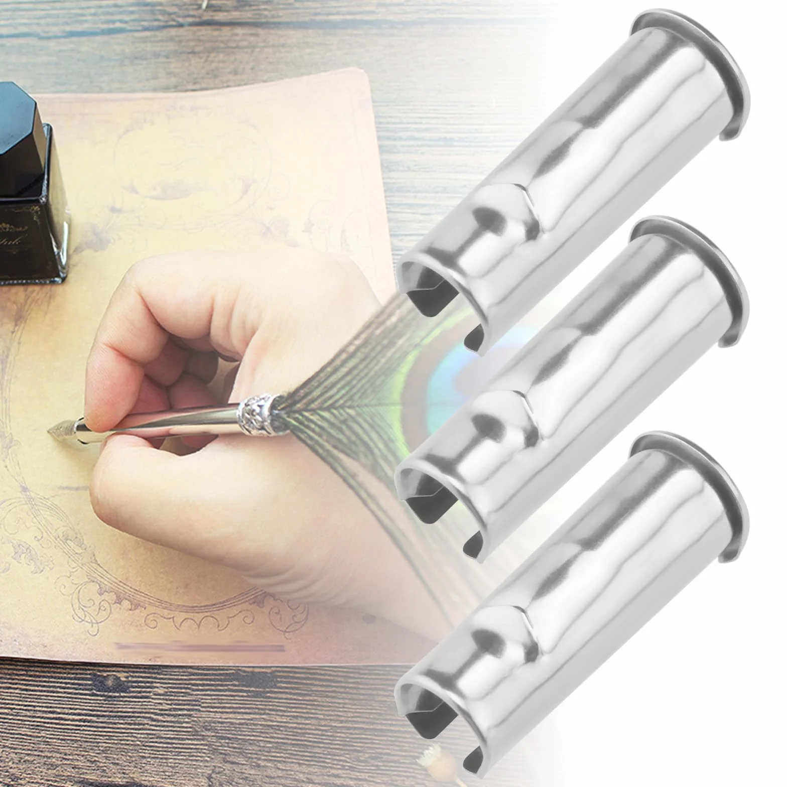 OTOTEC Dip Pen Puntali Pennino Manicotto 65 Acciaio Al Manganese Dip Pen Nib Holder Calligrafia