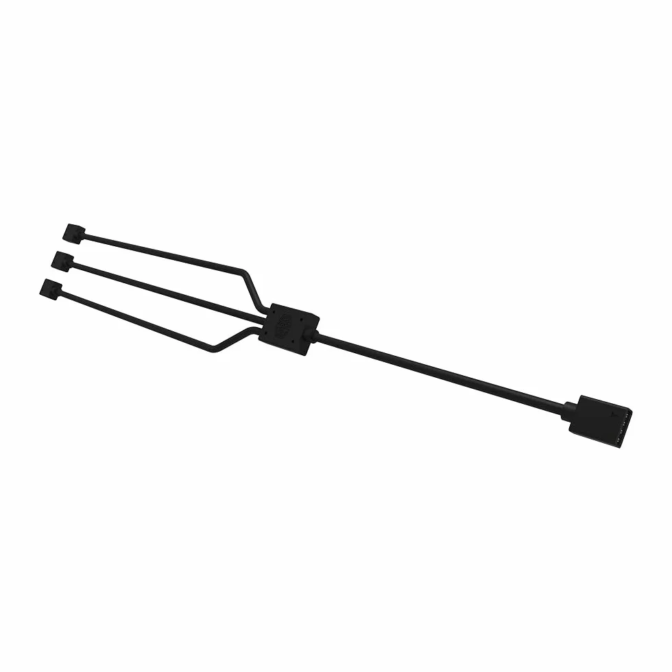 Cooler Master RGB 1-a-3 Cavo Splitter, Connettore LED a 4 Pin e 5 Pin, 58cm
