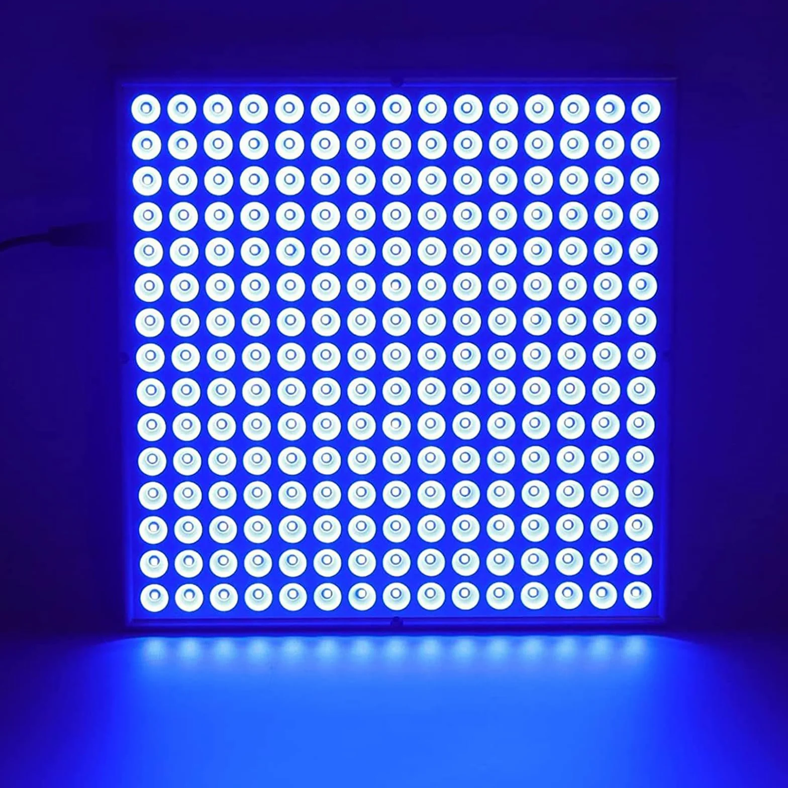 Solarium per la Casa 45W Lampada Abbronzante Pieghevole con 225 LEDs Supporto Regolabile