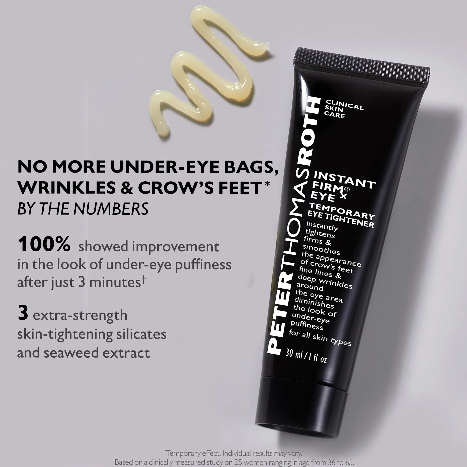 Peter Thomas Roth Instant FIRMx Eye Temporary Eye Tightener 30ml Gel Contorno Occhi Lifting Istantaneo