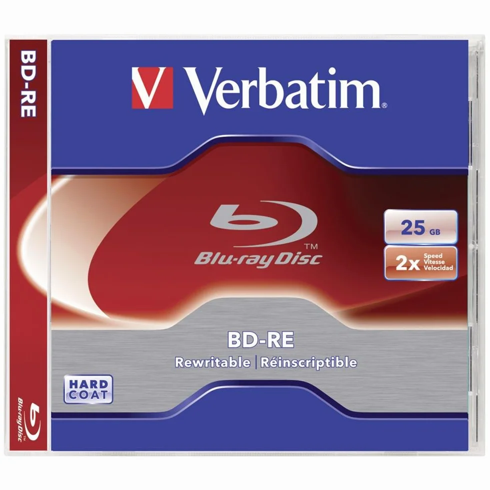 Verbatim BD-RE 25GB Blu-ray riscrivibile (BD-RE) - Confezione da 1