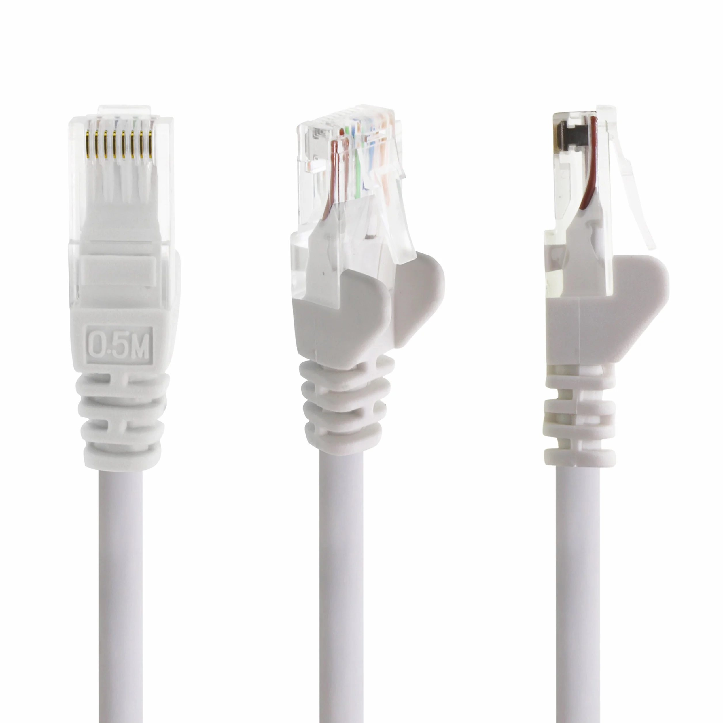 1aTTack-Cavo RJ45 UTP Cat. 5, Confezione da 5 Multicolore 10 Colores 5 m x 10