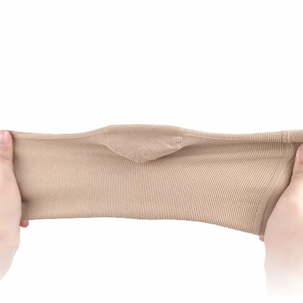 TopHomer Cavigliere Elastiche Traspiranti per Alleviare il Dolore, Recupero e Lesioni alla Caviglia, S/M/L/XL/XXL, Nero