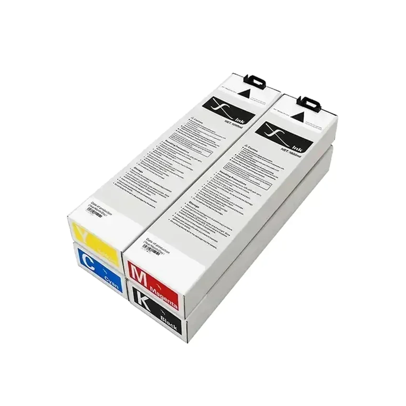 Cartucce d'inchiostro S-7265 S-7266 compatibili for Riso ComColor FW1230R | FW5230R FW5231R 5000R, S-7267 S-7268, Cartuccia sacchetto inchiostro, Fornitura inchiostro stampante(Cyan)