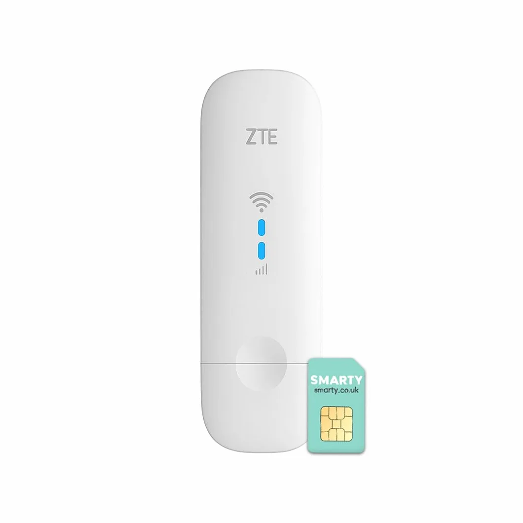 ZTE MF79U Modem USB Wi-Fi sbloccato Hotspot da viaggio per 10 dispositivi Bianco
