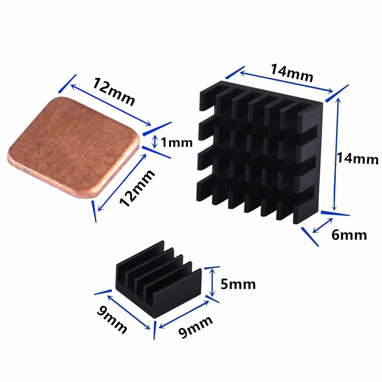 GeeekPi Raspberry Pi Ventola di Raffreddamento 30 x 30 x 7 mm con dissipatore per Raspberry Pi 3/2 Model B, Raspberry Pi 4B,3B + e Retroflag Nespi Case Plus (1-Pack)