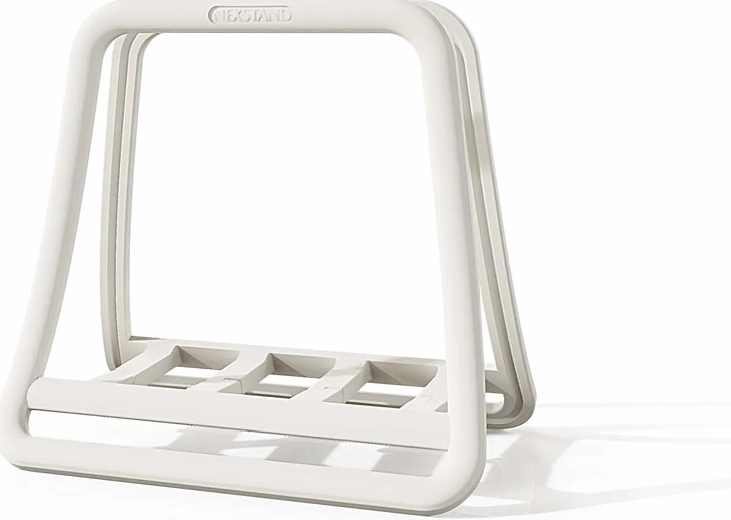 Nexstand K11 Supporto verticale per computer portatile, bianco, supporto per computer portatile, organizer salvaspazio per tutti i MacBook, Surface, Samsung, HP, Dell