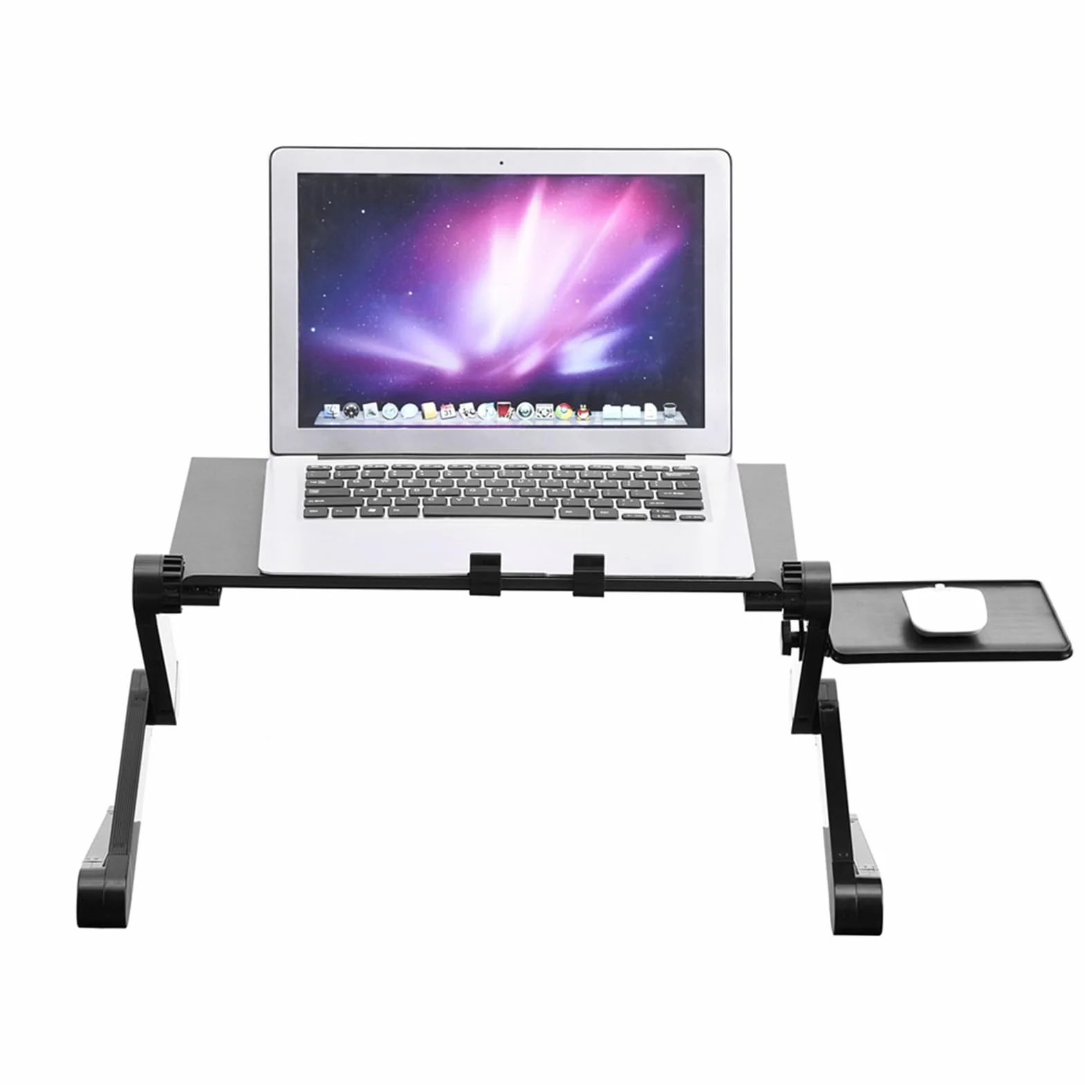 Supporto Regolabile per Laptop 360, Scrivania in Lega di (BLACK)