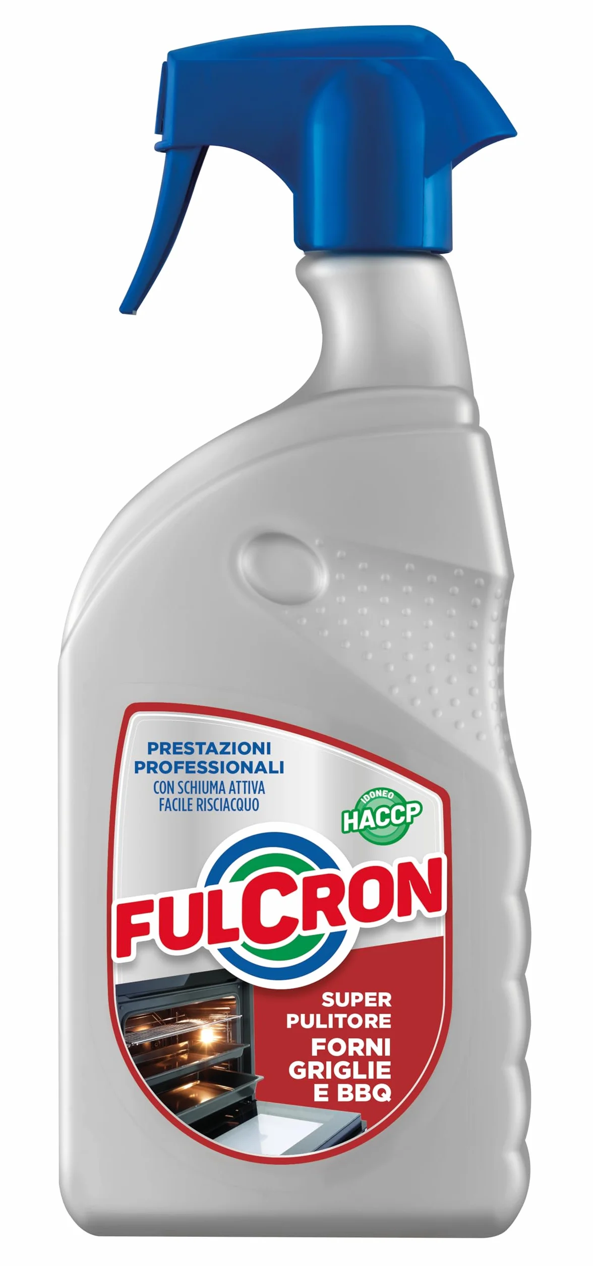 FULCRON 2561 Super Pulitore Forni e Griglie, Detergente Concentrato, 750 ml