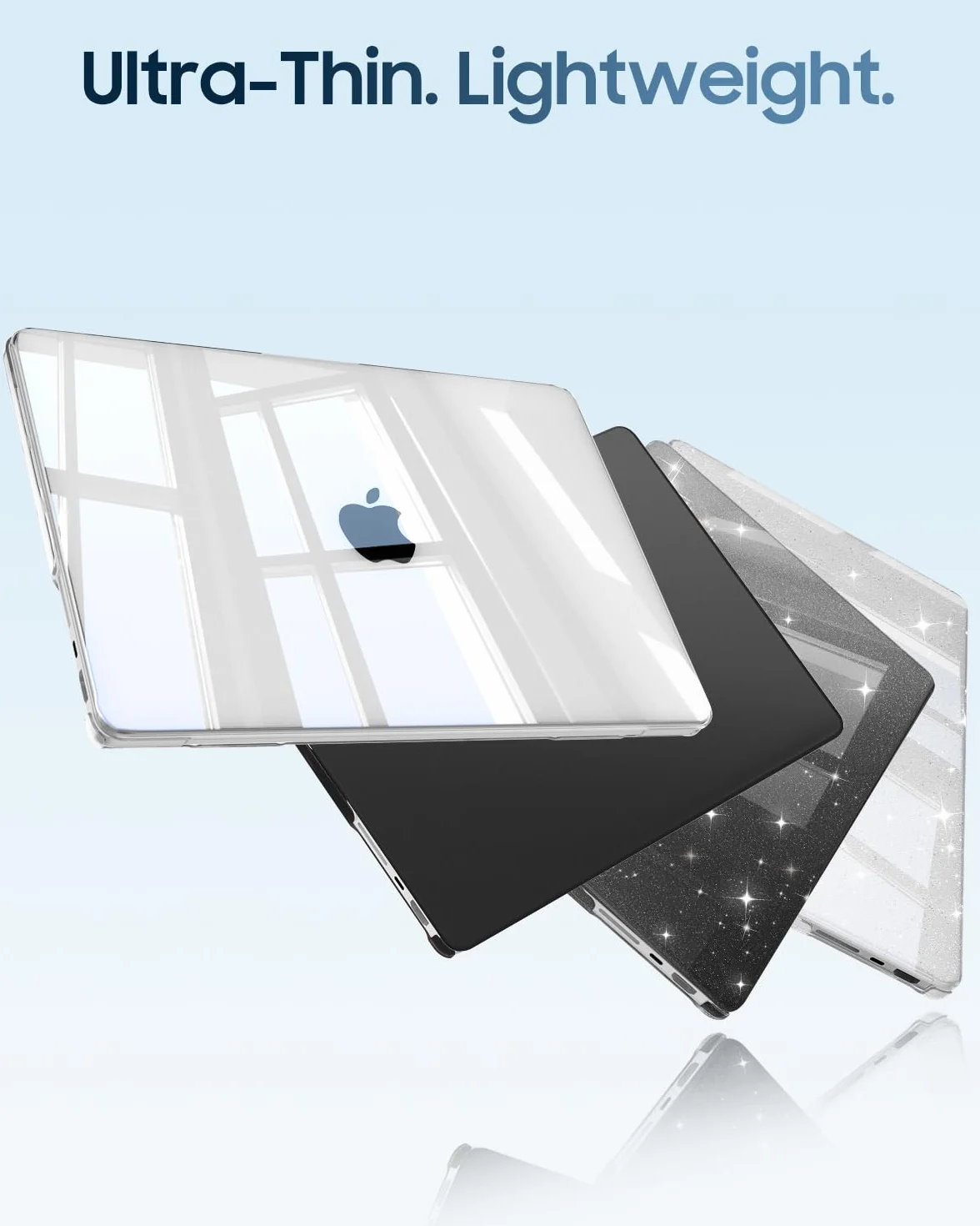 FINTIE Custodia Compatibile con MacBook Pro 14 Pollici M5 M4 M3 M2 M1 Pro/Max (2026-2021, A3426 A3427 A3434 A3112 A3401 A3185 A2992 A2918 A2779) - Cover Rigida Protettivo Guscio Case, Trasparente