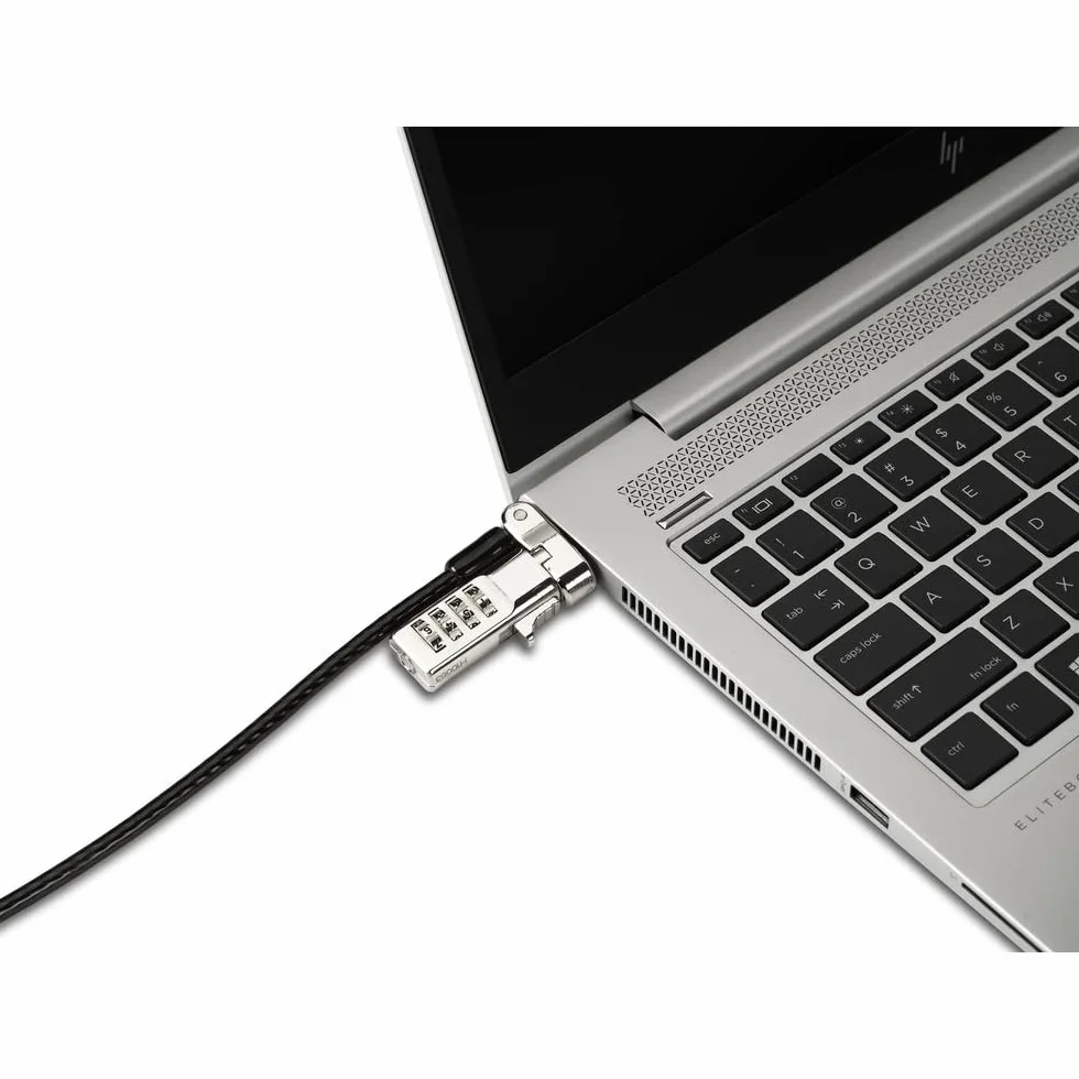 Kensington K62316WW - Kit di blocco per computer portatile, universale, 3 in 1, con cavo flessibile in acciaio al carbonio, 1,8 m