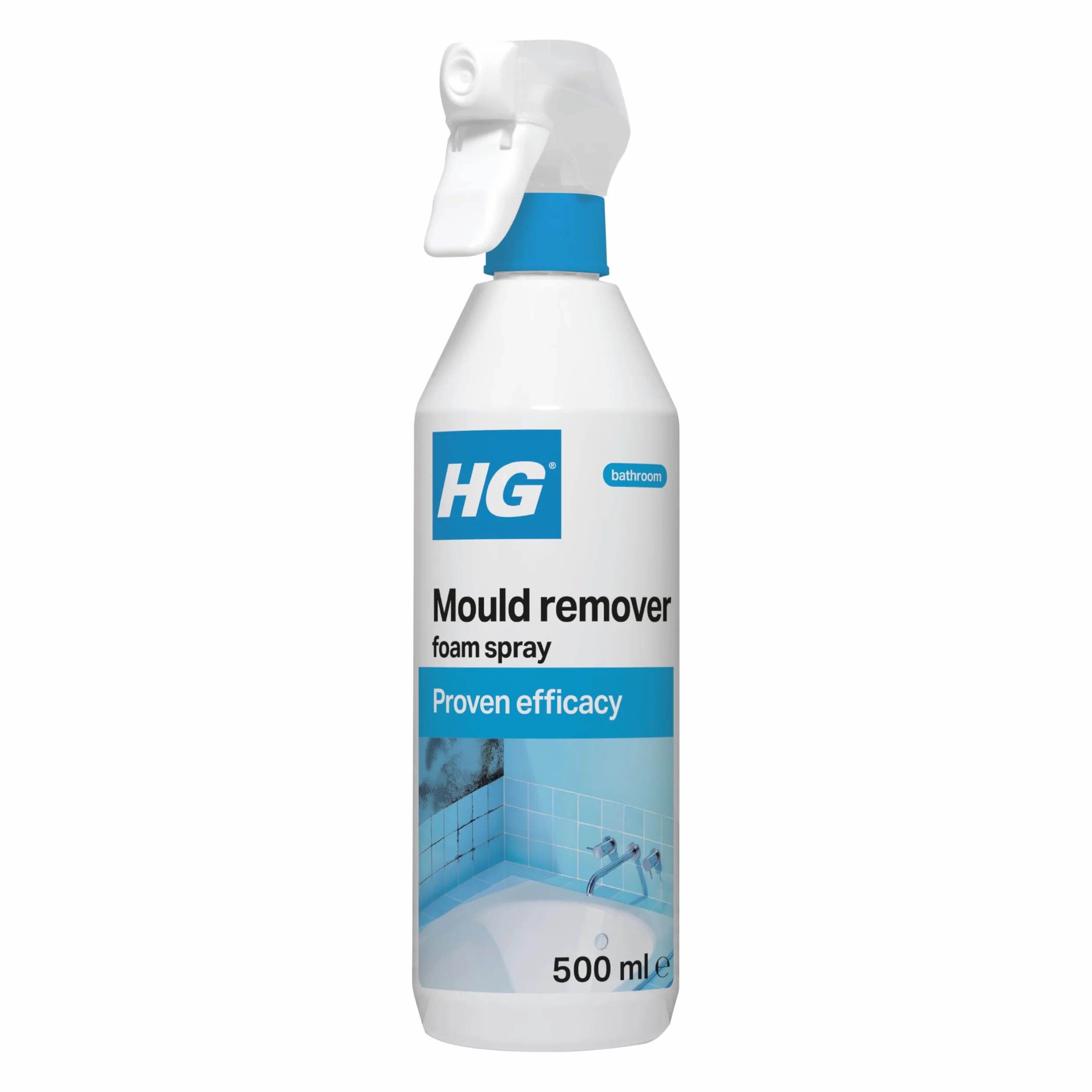 HG Schiuma spray per la rimozione della muffa, 500 ml