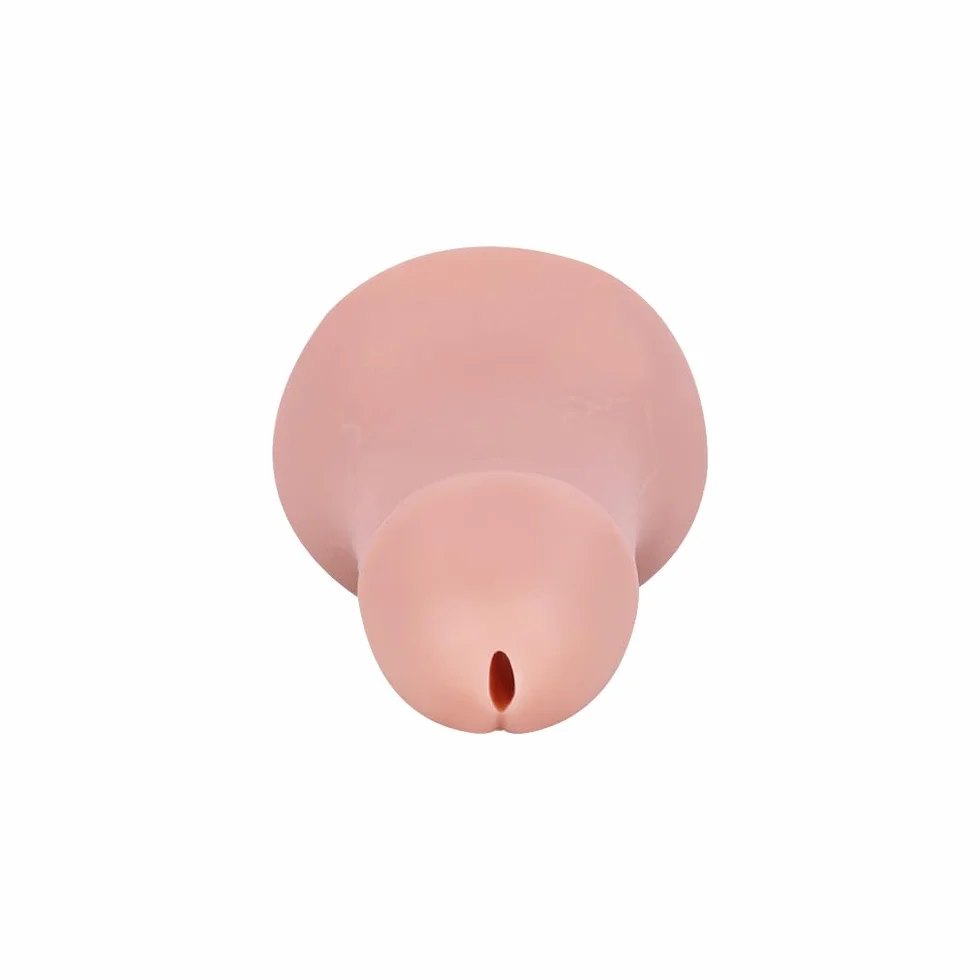 Dildo in Silicone con Bavaglio Urinale – Mundknebel Grande per Donne, Ball Gag per Giochi BDSM