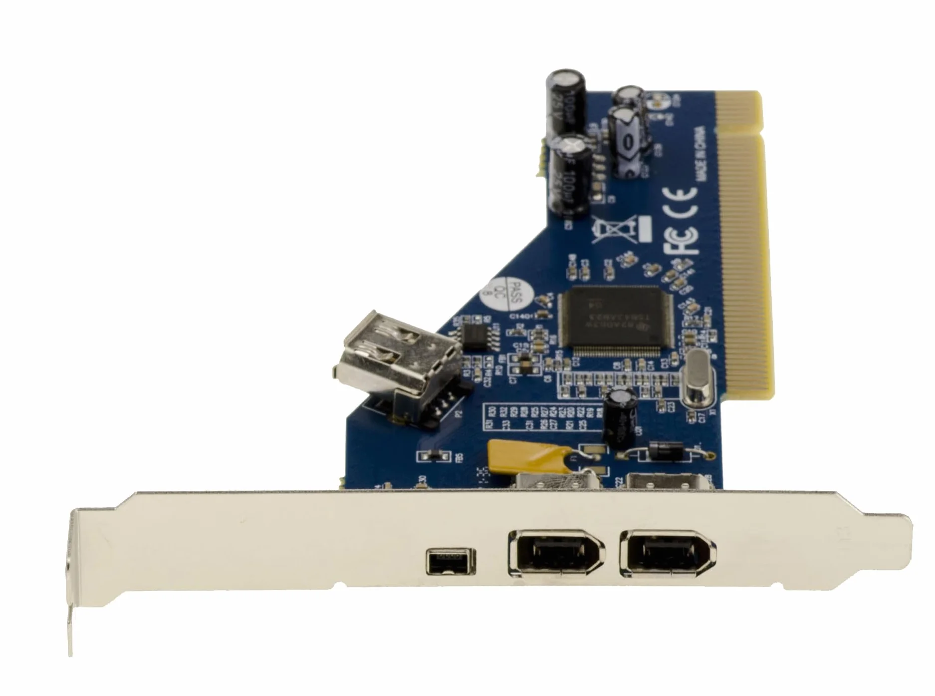 KALEA-INFORMATIQUE Scheda controller PCI a 3 porte FireWire 400 IEEE1394a con chipset TI TSB43AB23