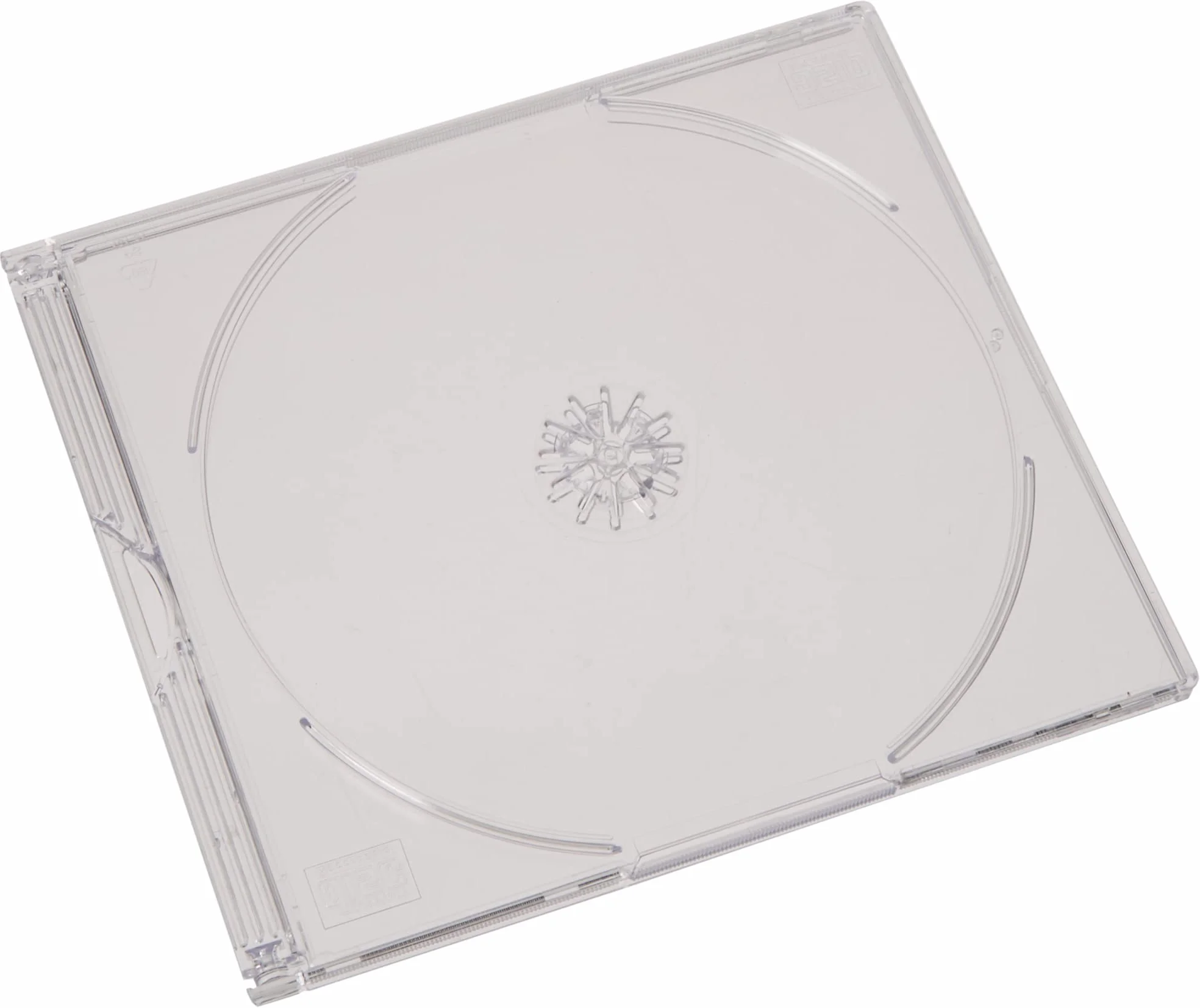 Hama Custodia per due CD, Jewel Case, confezione da 10 pezzi, trasparente