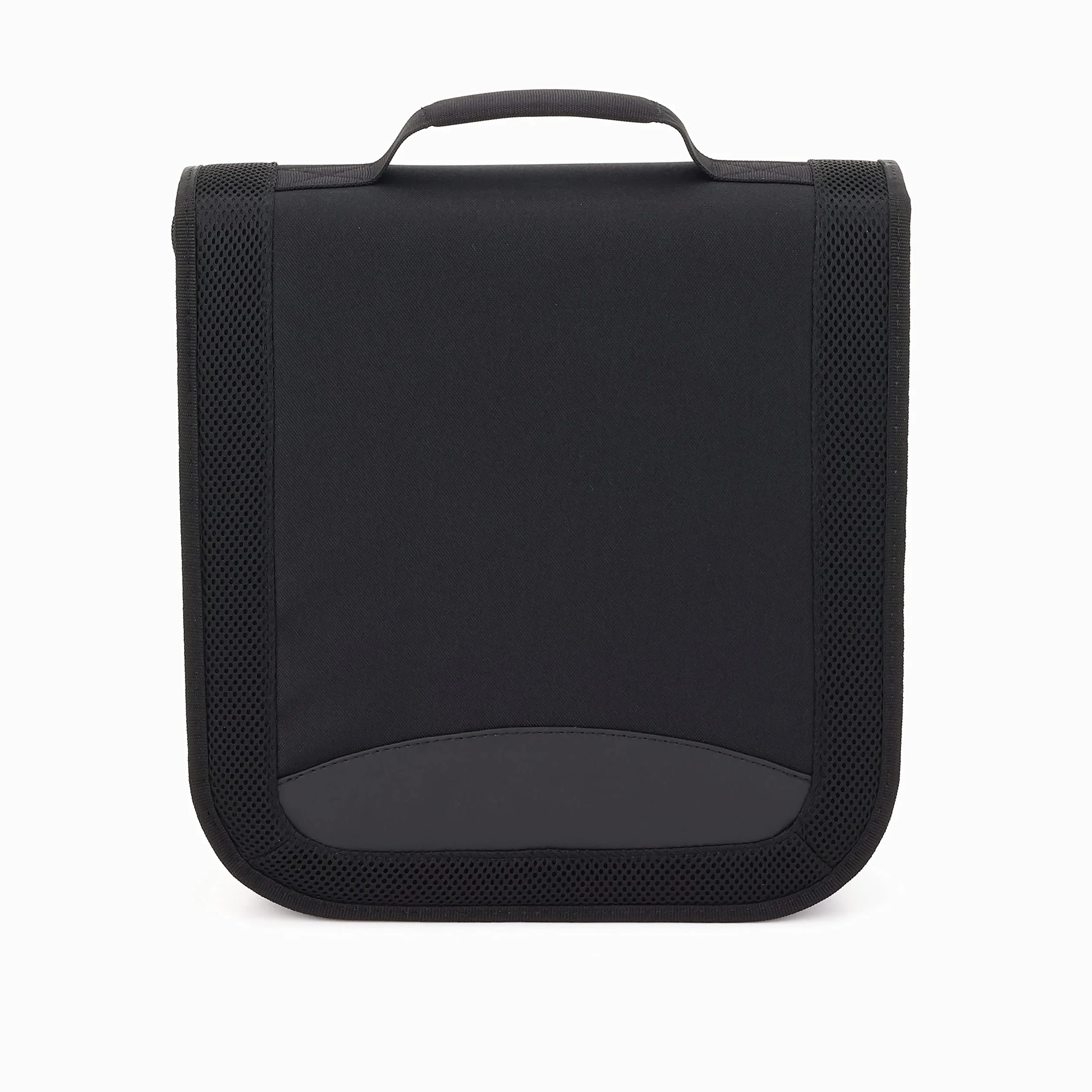 Amazon Basics Porta 128 CD/DVD in nylon, colore: Nero