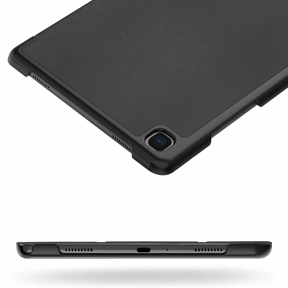 EasyAcc Custodia Cover Samsung Galaxy Tab A7 10.4 2020/2022 SM-T500 T505 T507, Ultra Sottile Smart Cover in Pelle con Sonno Sveglia