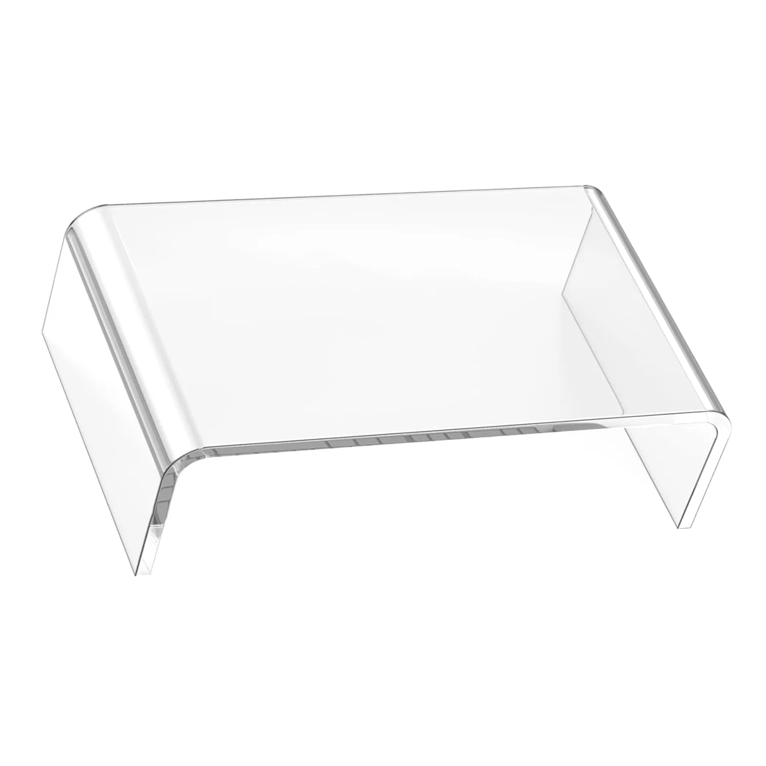 Ripiano per Monitor da Tavolo, Supporto per Laptop, 16 Inches | con spazio per tastiera aperto sotto supporto per layout aree studio remote