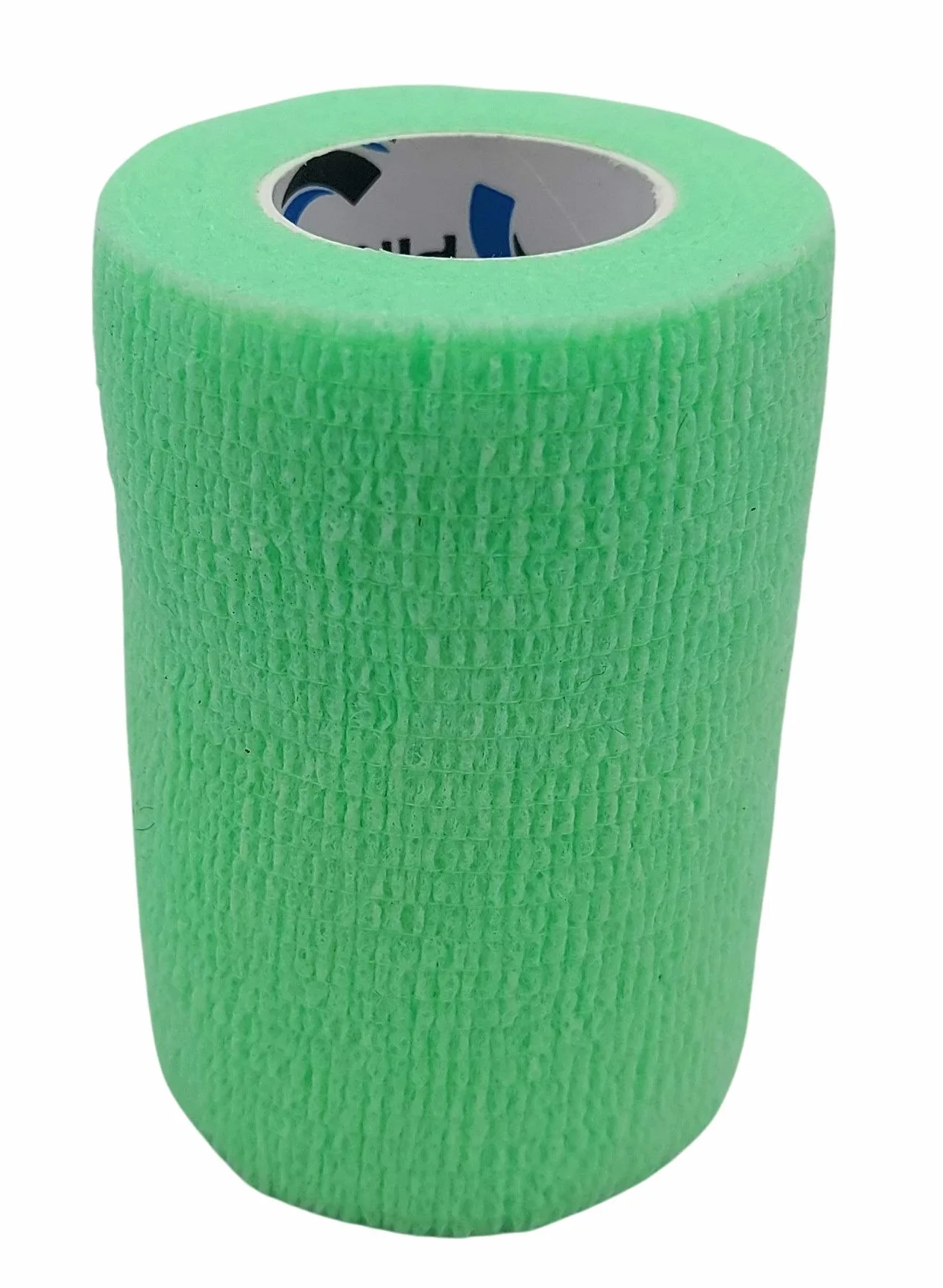PintoMed Bendaggio Coesivo 6 x VERDE NEON Garza Elastica 7,5 cm x 4,5 m Autoadesiva Bende Primo Soccorso Confezione da 6